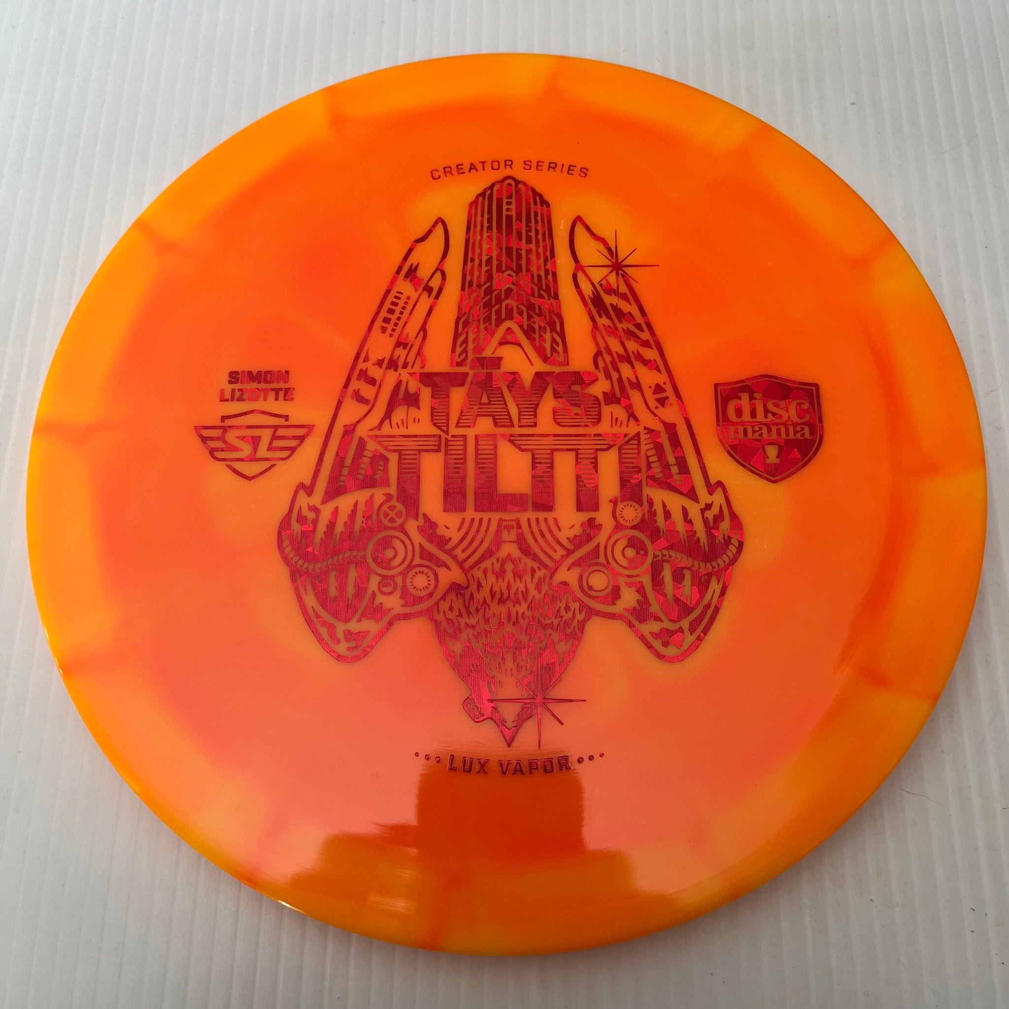 Discmania Simon Lizotte Creator Series Lux Vapor Tays Tiltti (Full Tilt) 9/1/1/6