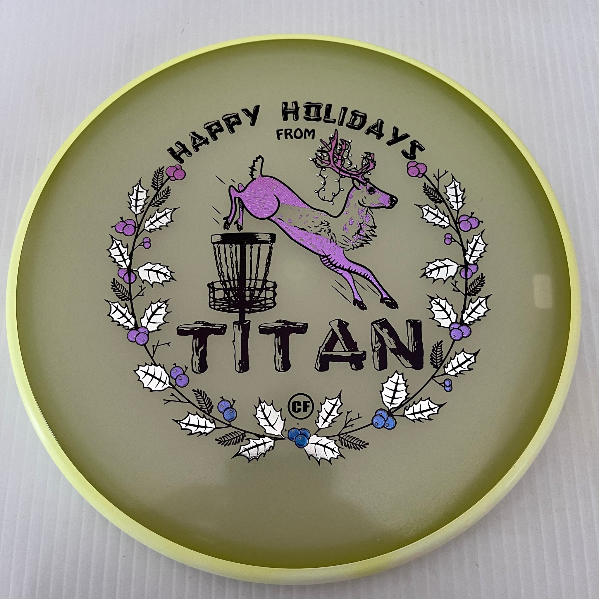 Axiom "Happy Holidays" Cory Fausch Eclipse 2.0 Glow Envy 3/3/0/2