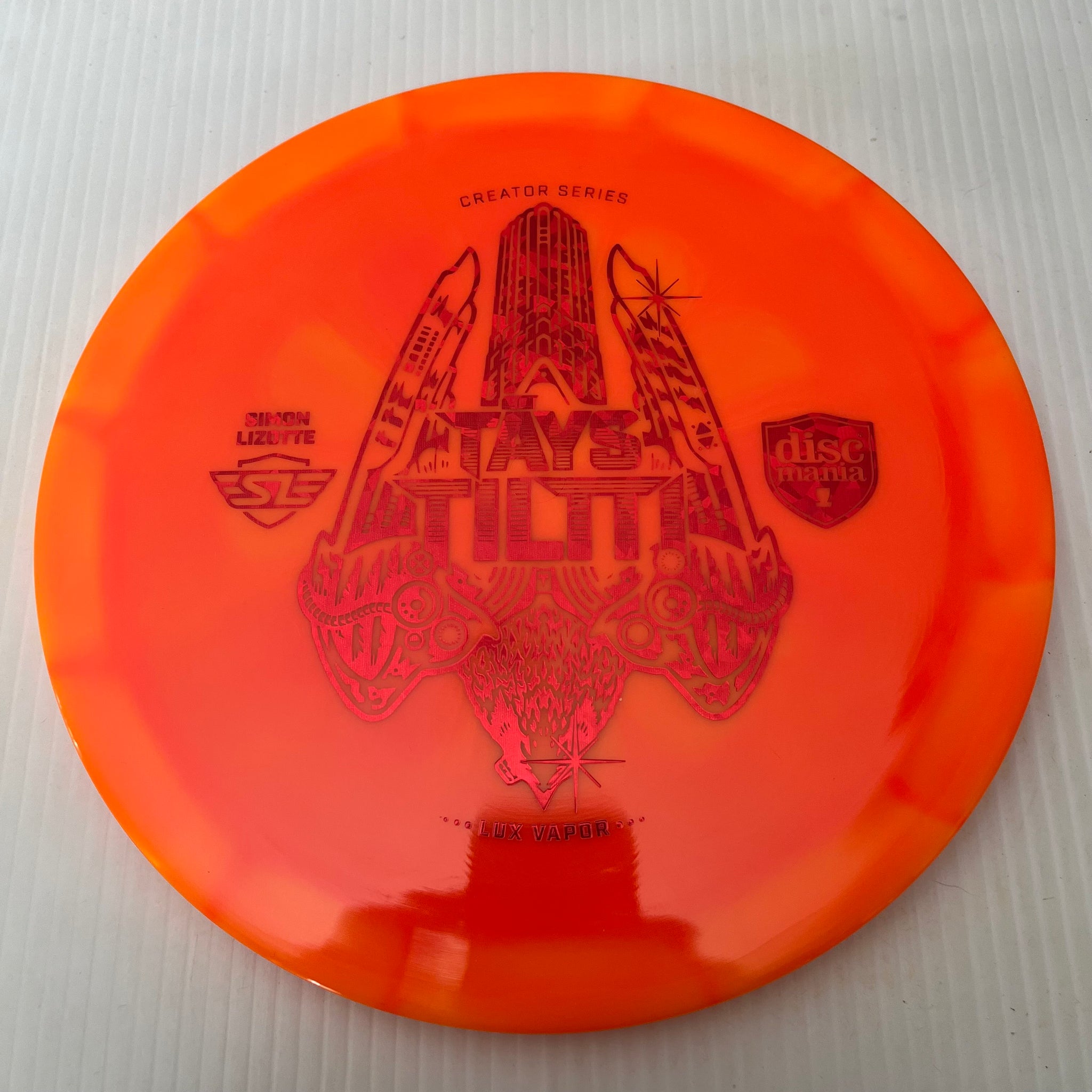 Discmania Simon Lizotte Creator Series Lux Vapor Tays Tiltti (Full Tilt) 9/1/1/6
