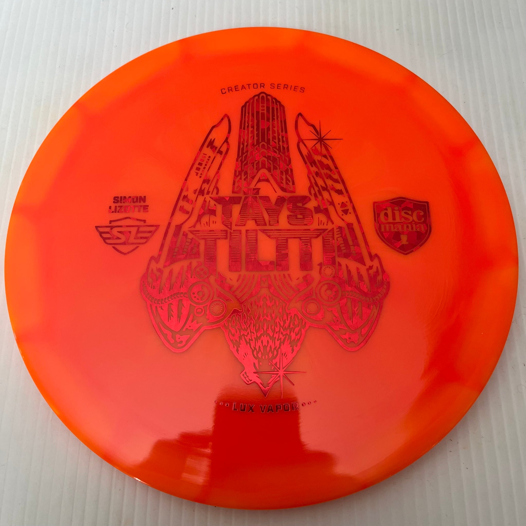 Discmania Simon Lizotte Creator Series Lux Vapor Tays Tiltti (Full Tilt) 9/1/1/6