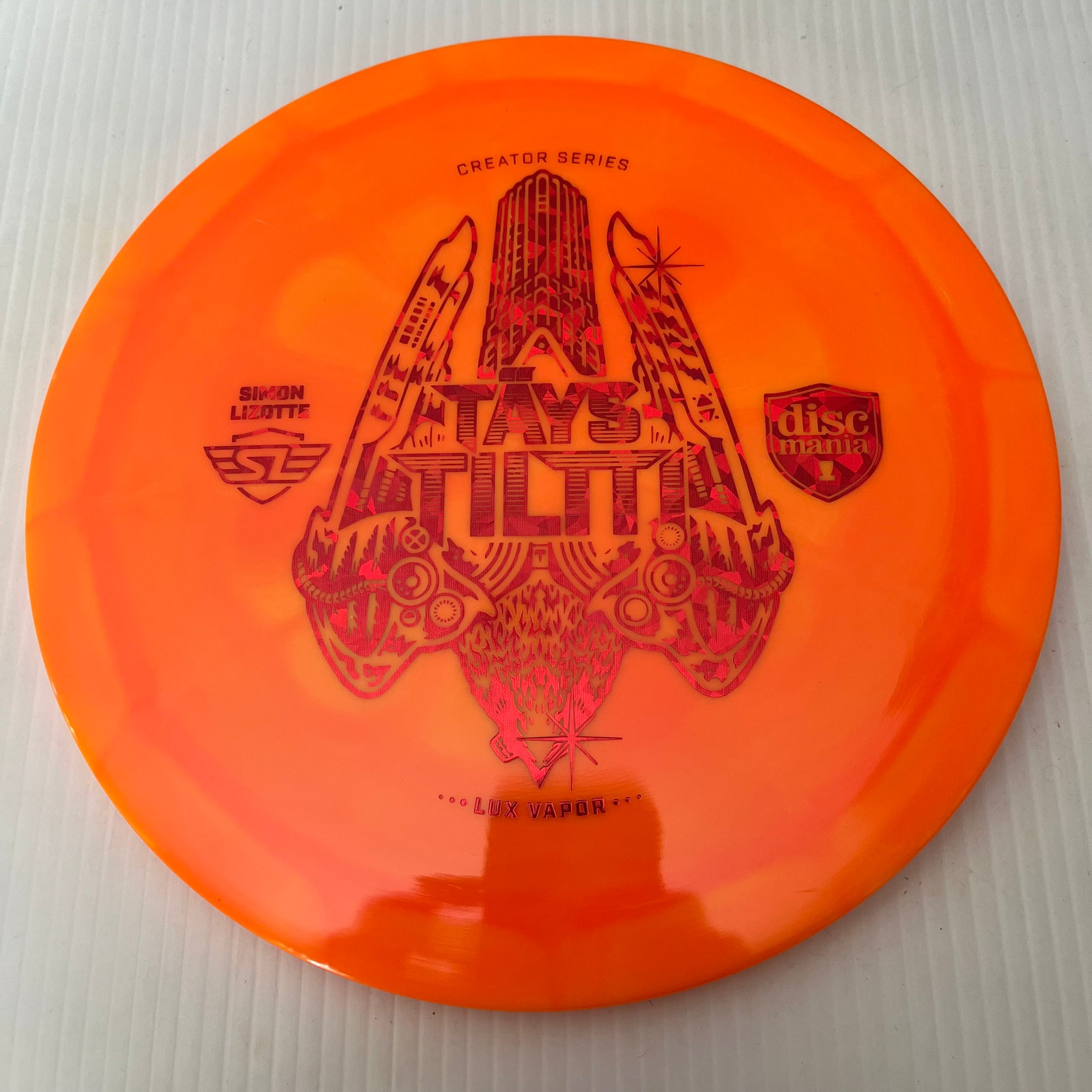 Discmania Simon Lizotte Creator Series Lux Vapor Tays Tiltti (Full Tilt) 9/1/1/6