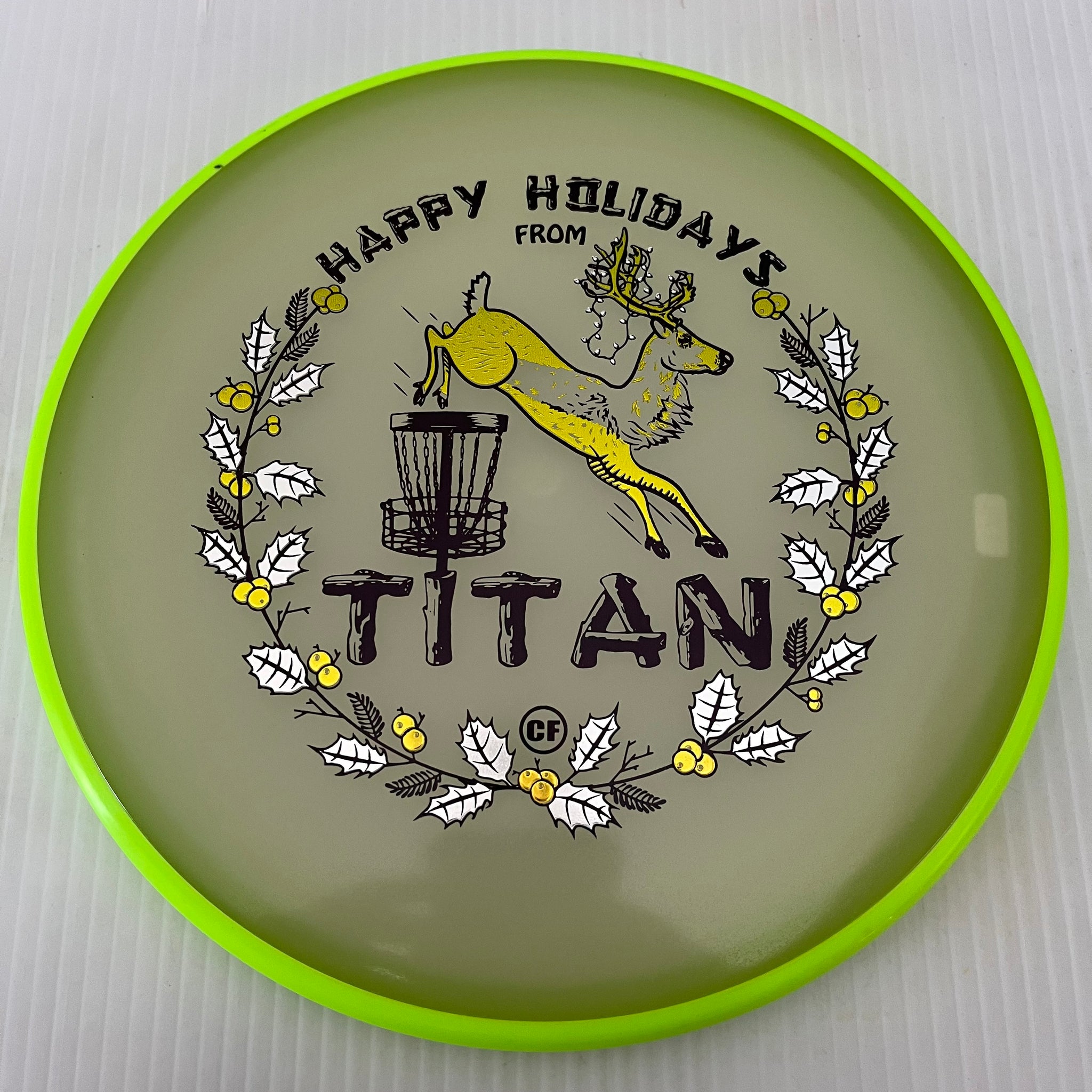 Axiom "Happy Holidays" Cory Fausch Eclipse 2.0 Glow Envy 3/3/0/2