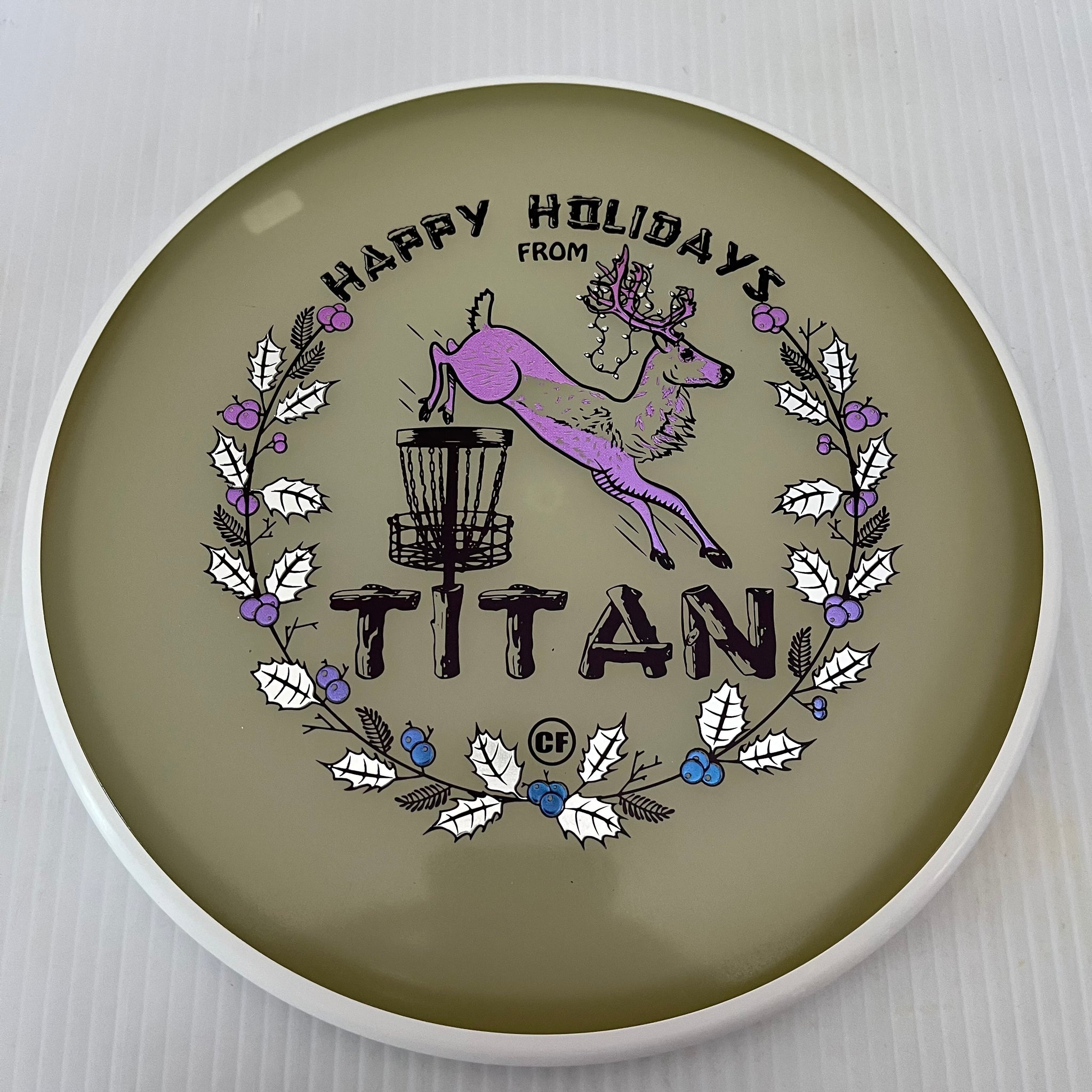 Axiom "Happy Holidays" Cory Fausch Eclipse 2.0 Glow Envy 3/3/0/2