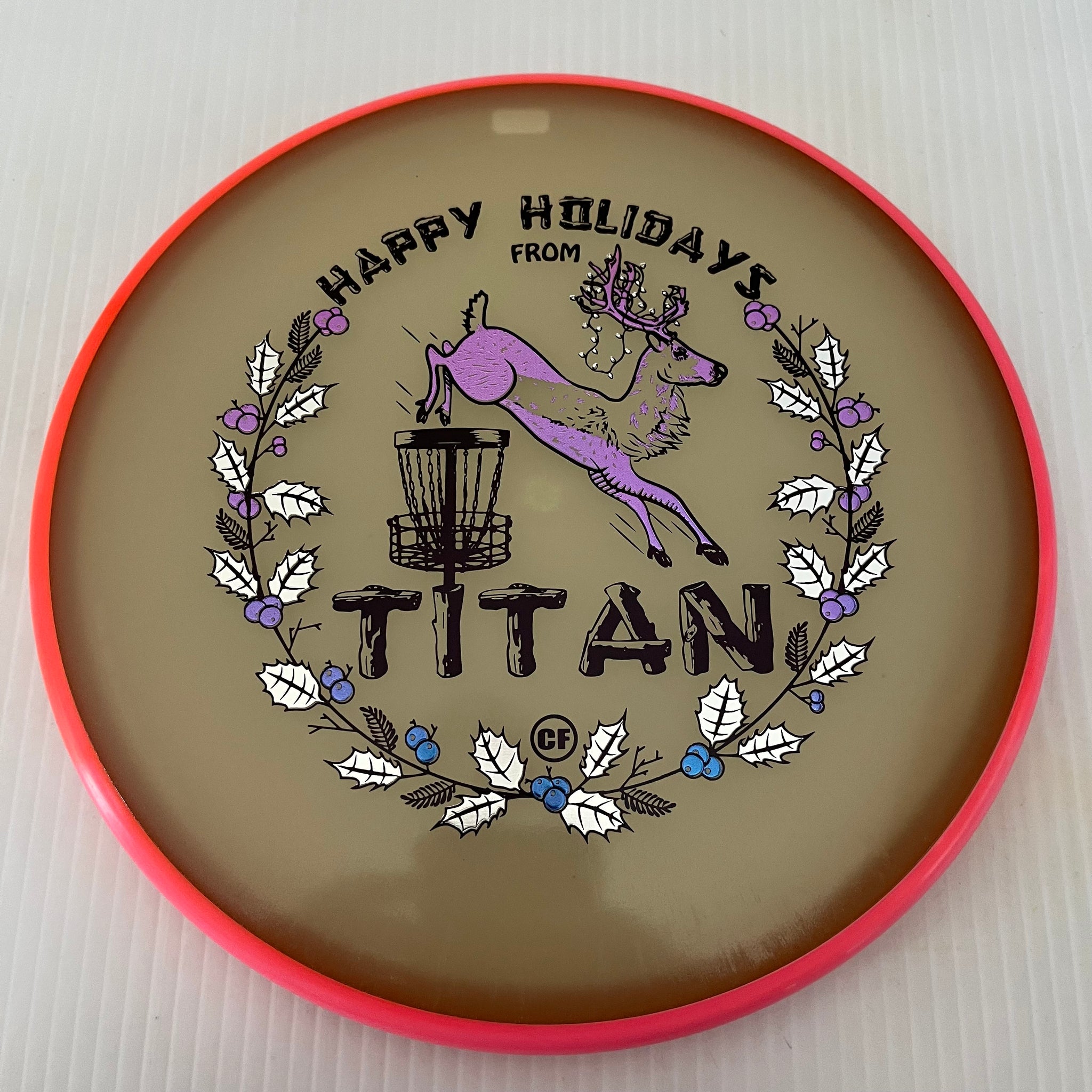 Axiom "Happy Holidays" Cory Fausch Eclipse 2.0 Glow Envy 3/3/0/2