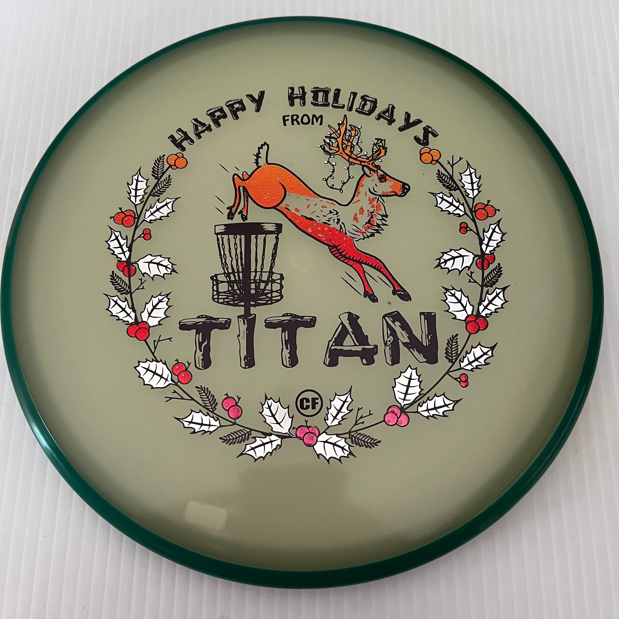 Axiom "Happy Holidays" Cory Fausch Eclipse 2.0 Glow Envy 3/3/0/2