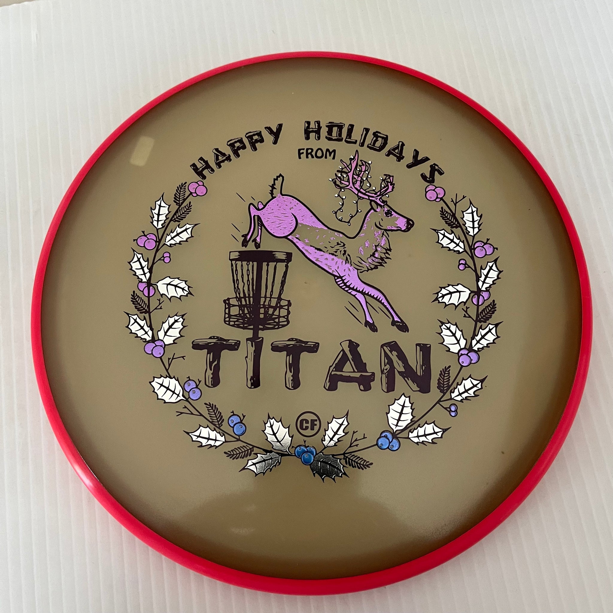 Axiom "Happy Holidays" Cory Fausch Eclipse 2.0 Glow Envy 3/3/0/2