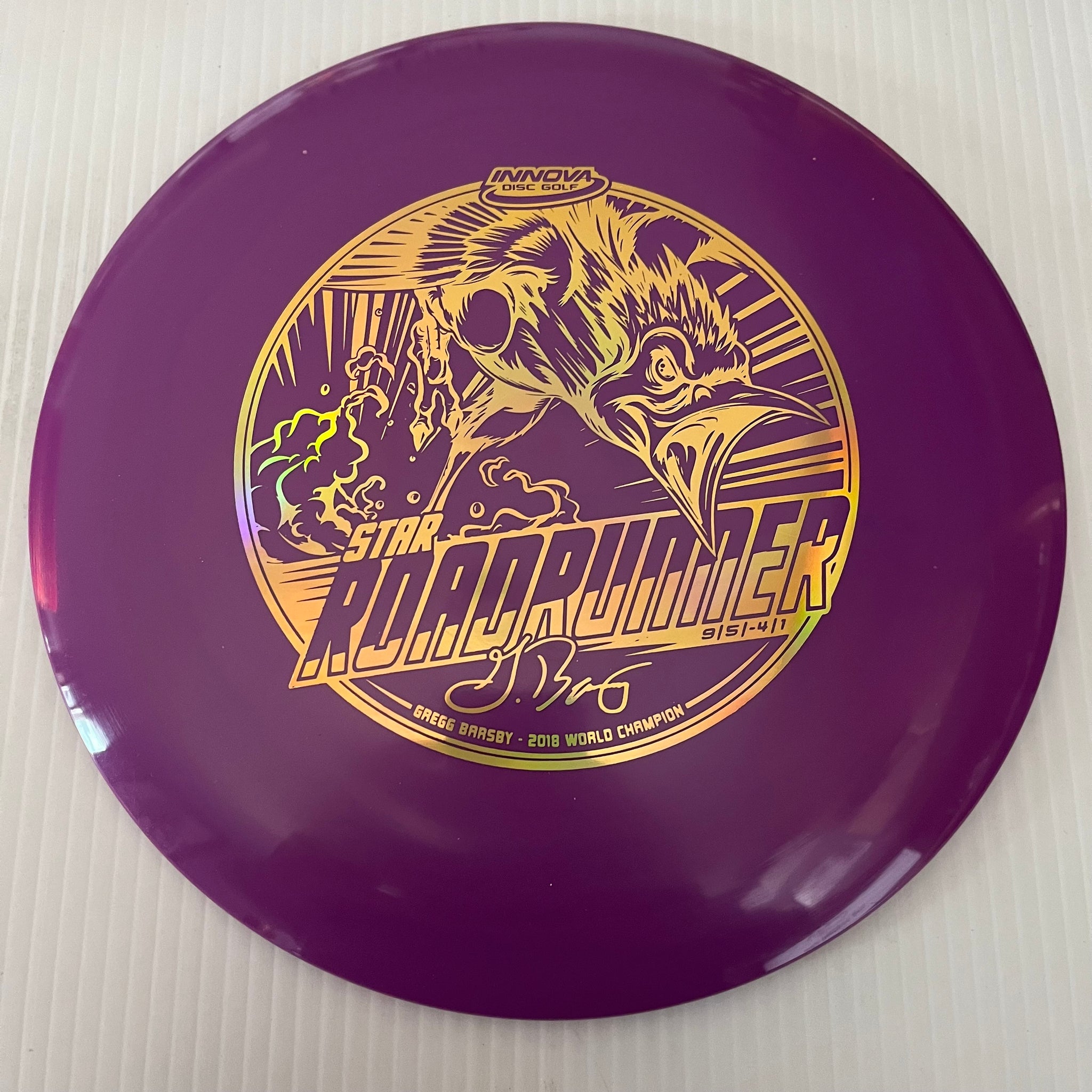 Innova 1x Gregg Barsby Star Roadrunner 9/5/-4/1