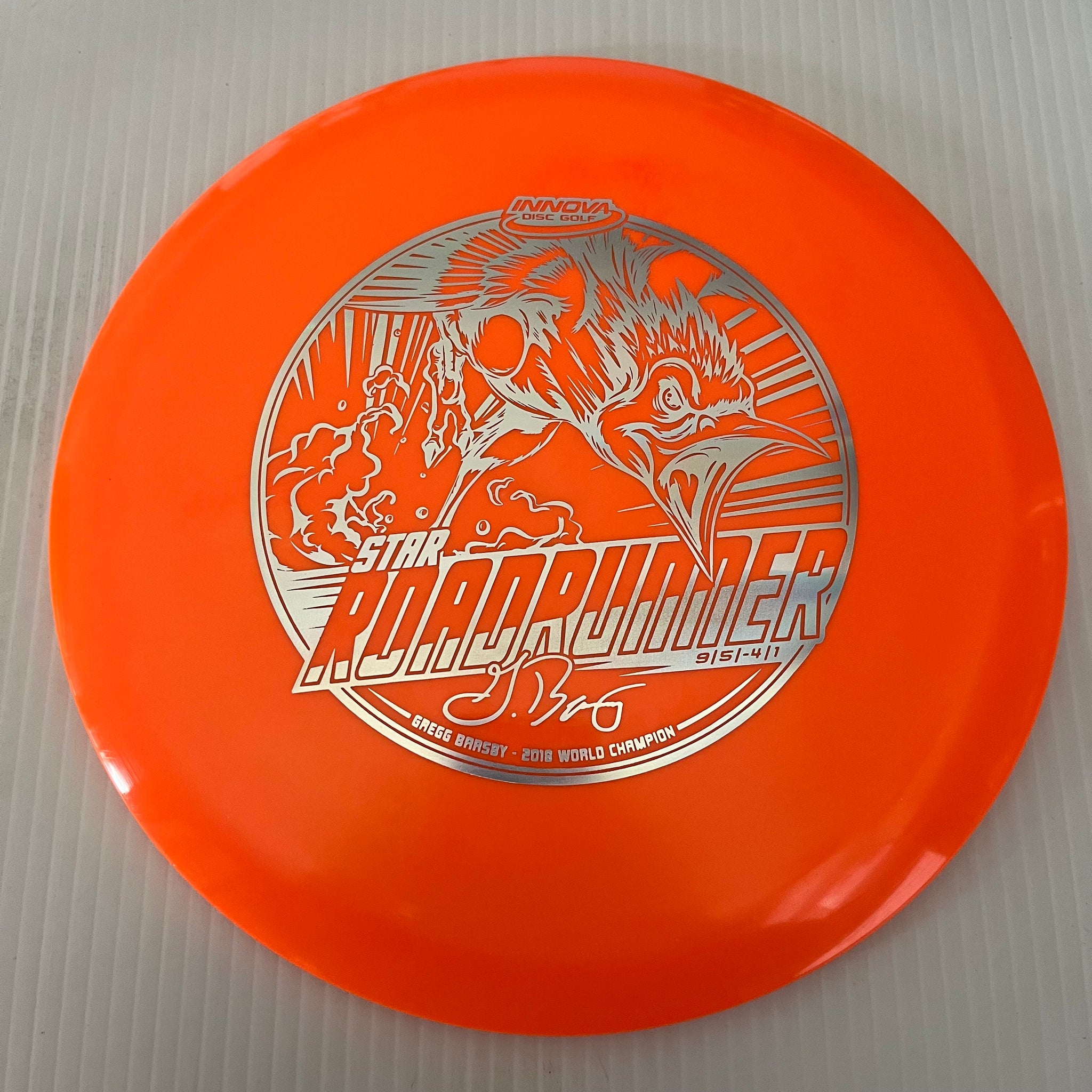 Innova 1x Gregg Barsby Star Roadrunner 9/5/-4/1