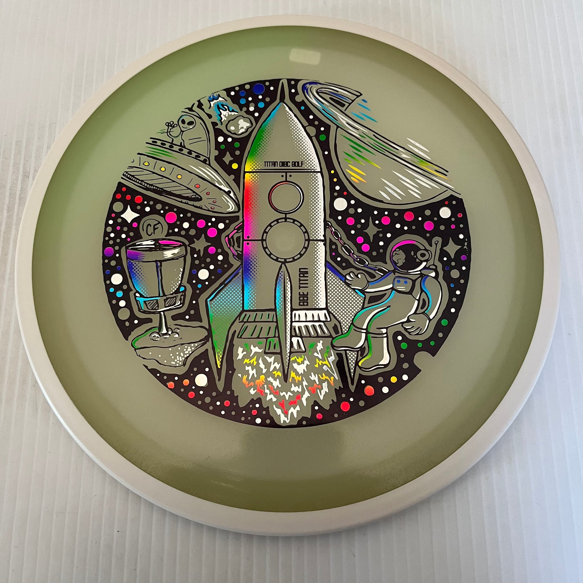 MVP Limited Edition "Space Shuttle" Cory Fausch Designed Eclipse Glow Resistor 6.5/4/0/3.5