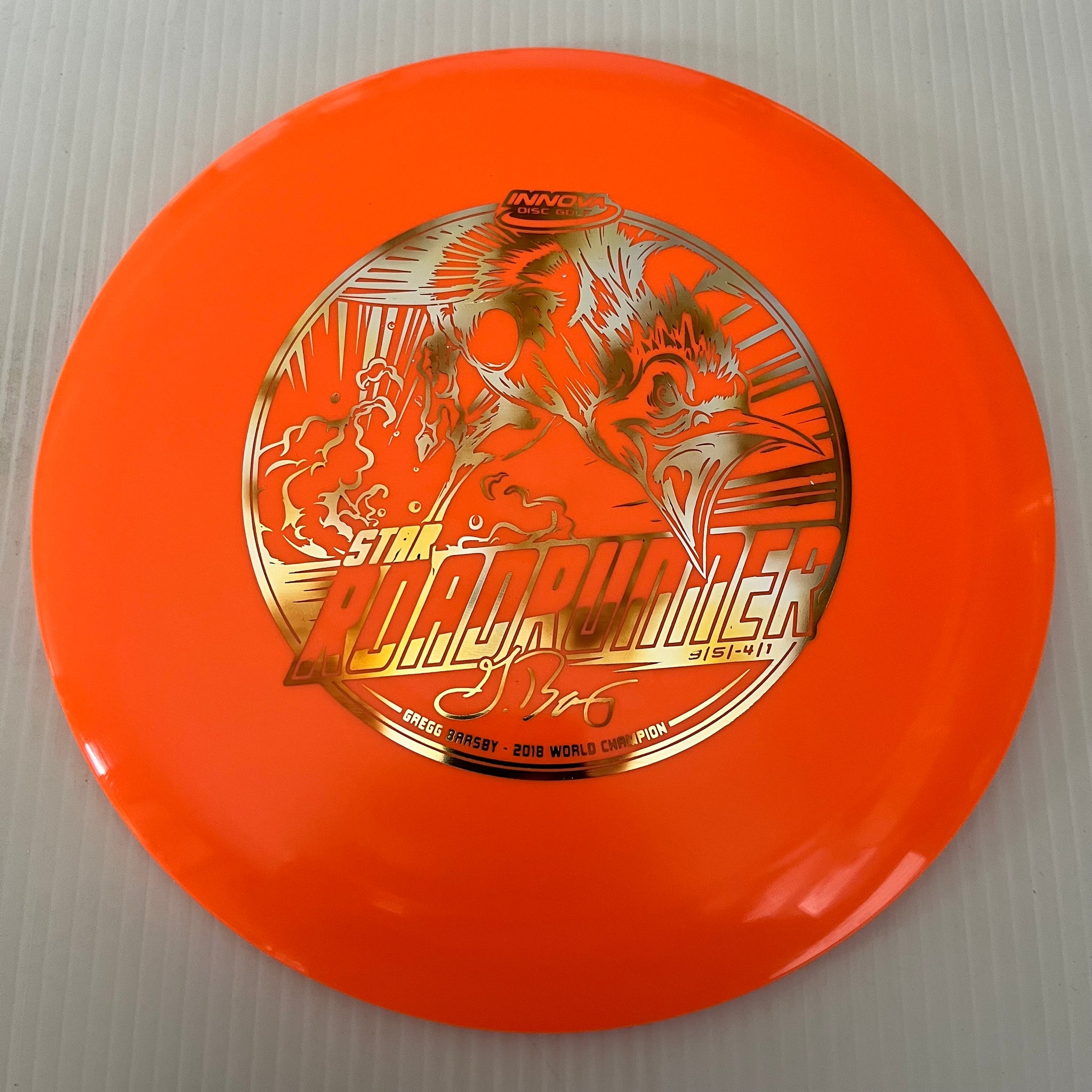 Innova 1x Gregg Barsby Star Roadrunner 9/5/-4/1