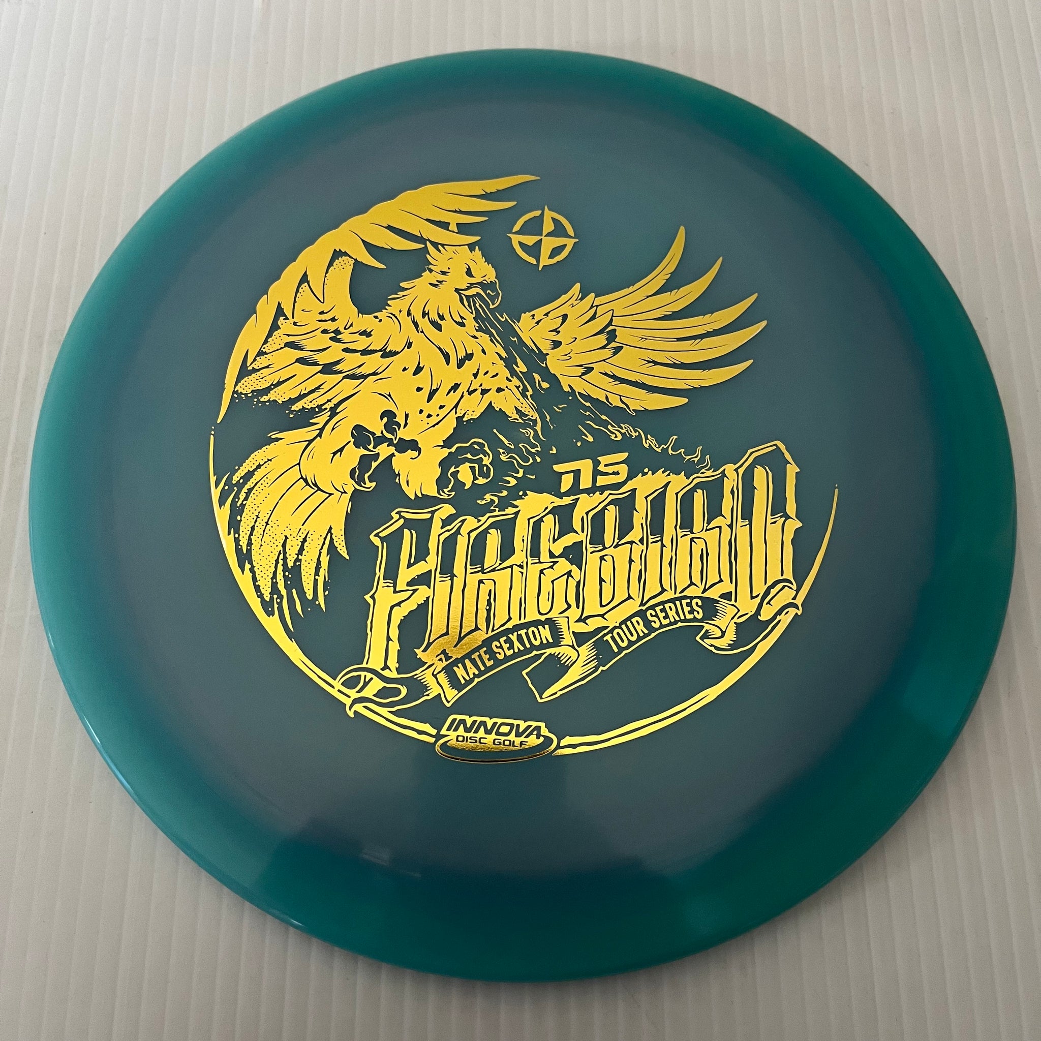 Innova 2022 Nate Sexton Tour Series Color Glow Champion Firebird 9/3/0/4