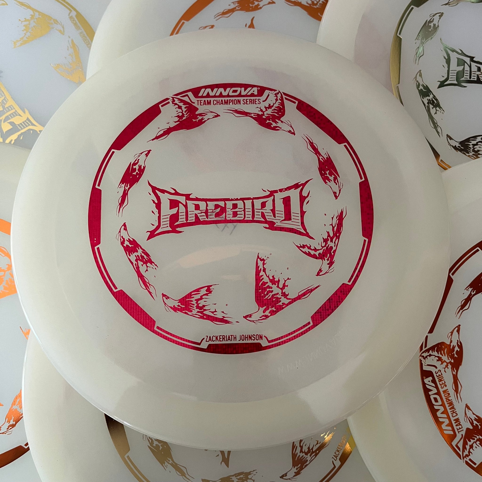 Innova 2022 Zackeriath Johnson Team Series Glow Champion Firebird 9/3/0/4