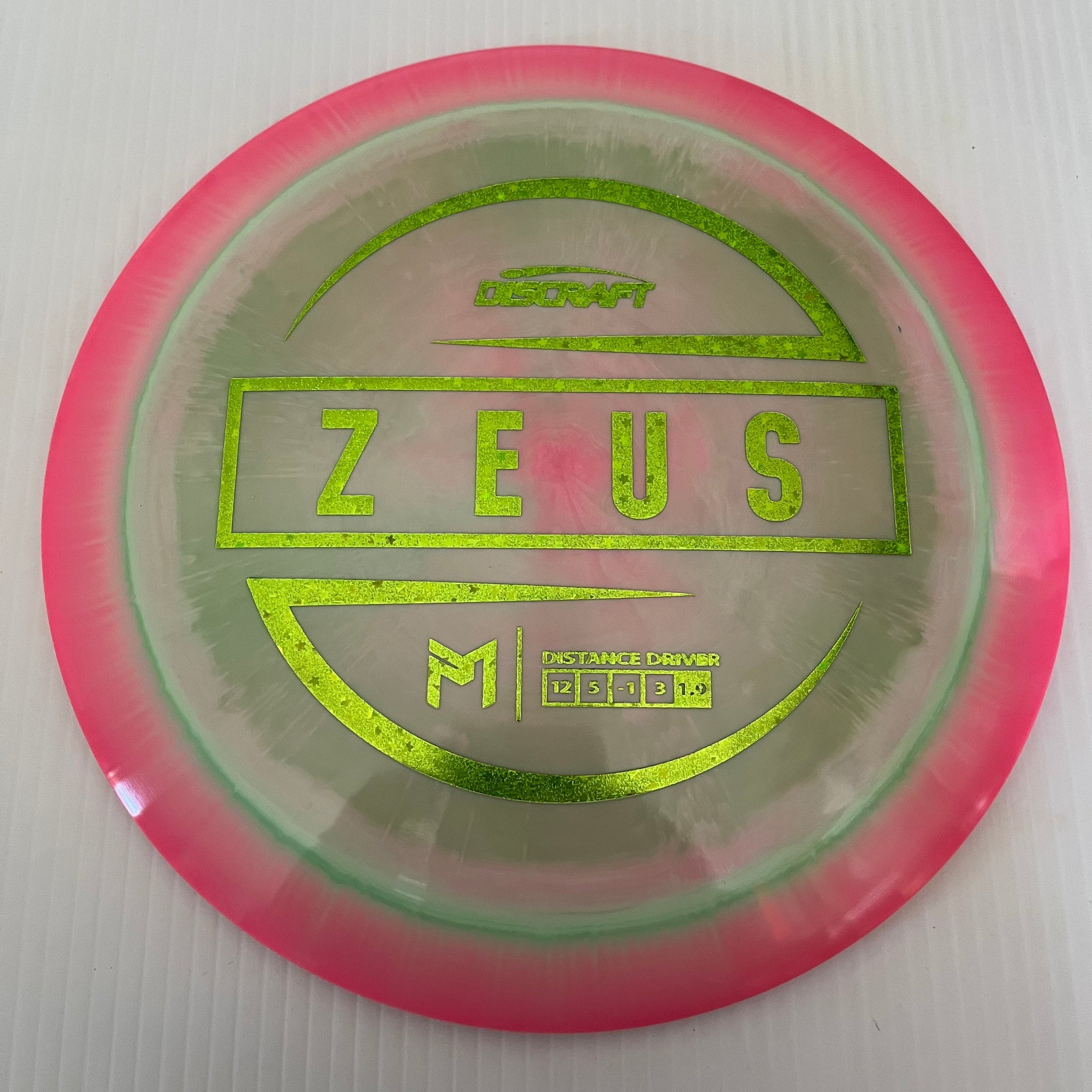 Discraft Paul McBeth Signature ESP Zeus 12/5/-1/3 (170-172g)