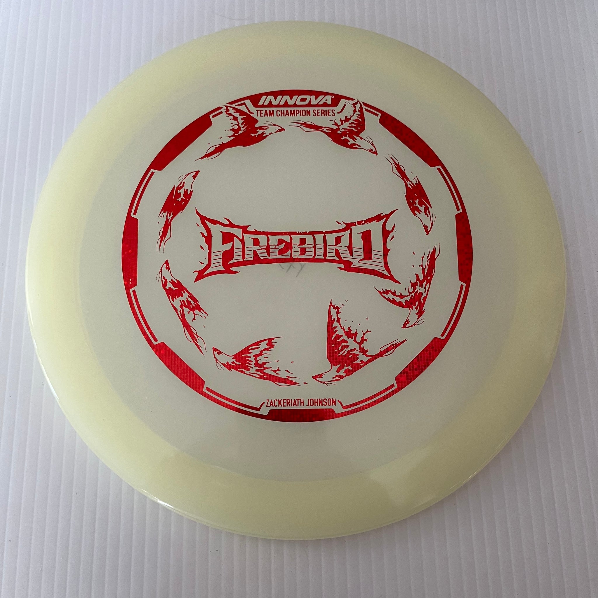 Innova 2022 Zackeriath Johnson Team Series Glow Champion Firebird 9/3/0/4