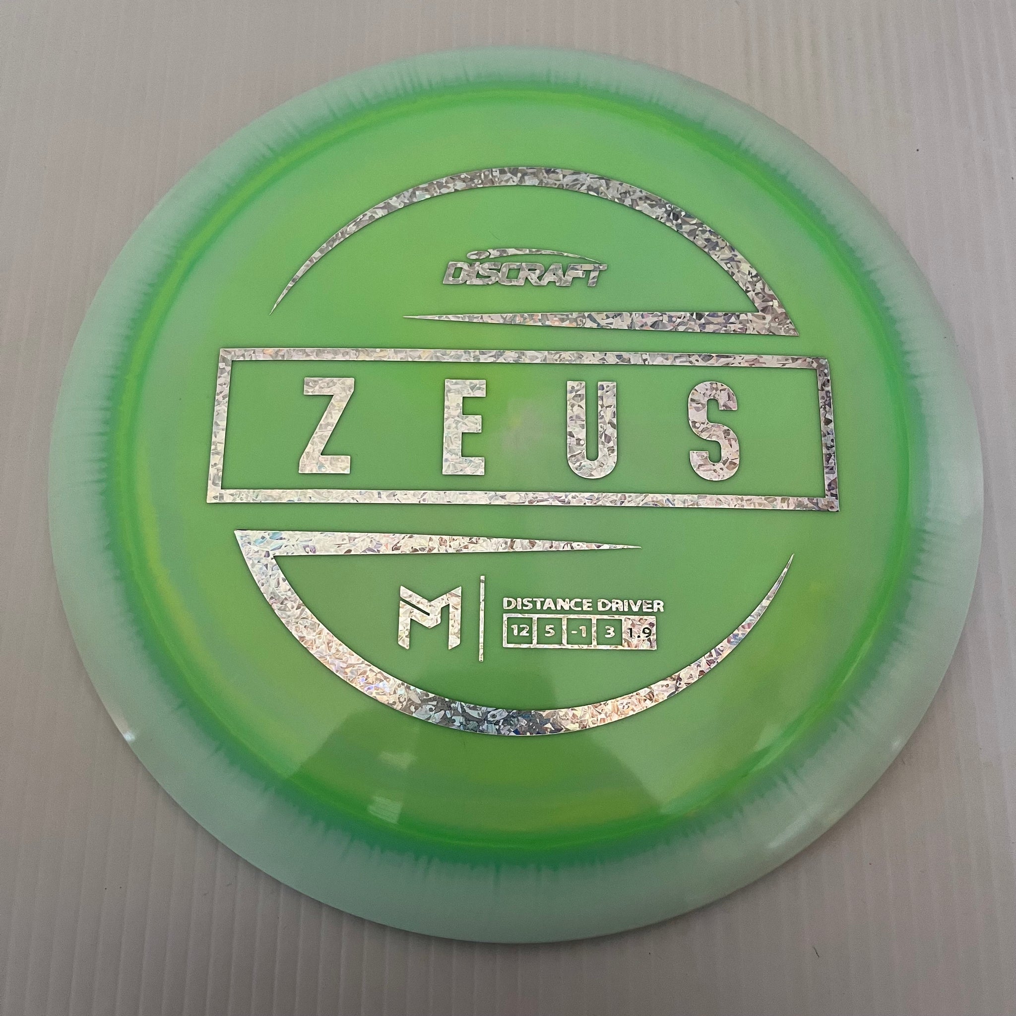 Discraft Paul McBeth Signature ESP Zeus 12/5/-1/3 (170-172g)