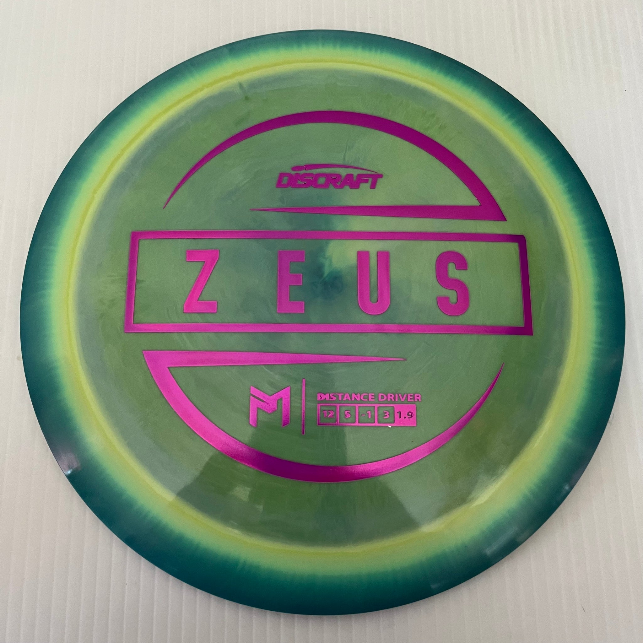 Discraft Paul McBeth Signature ESP Zeus 12/5/-1/3 (170-172g)