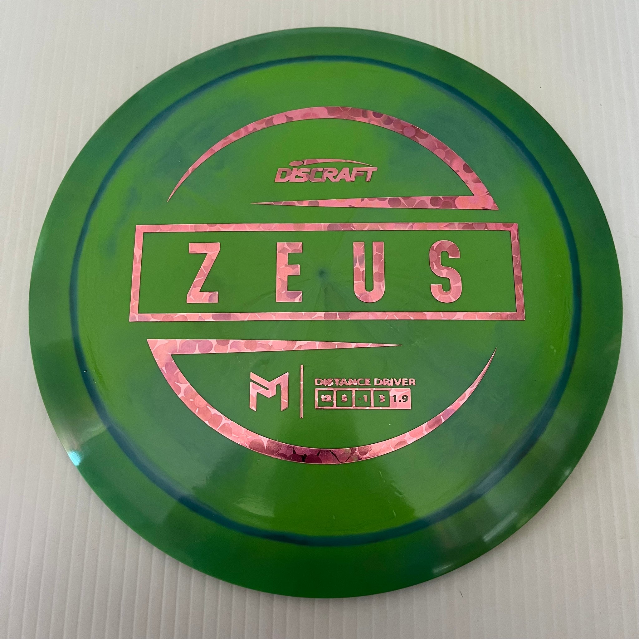 Discraft Paul McBeth Signature ESP Zeus 12/5/-1/3 (170-172g)