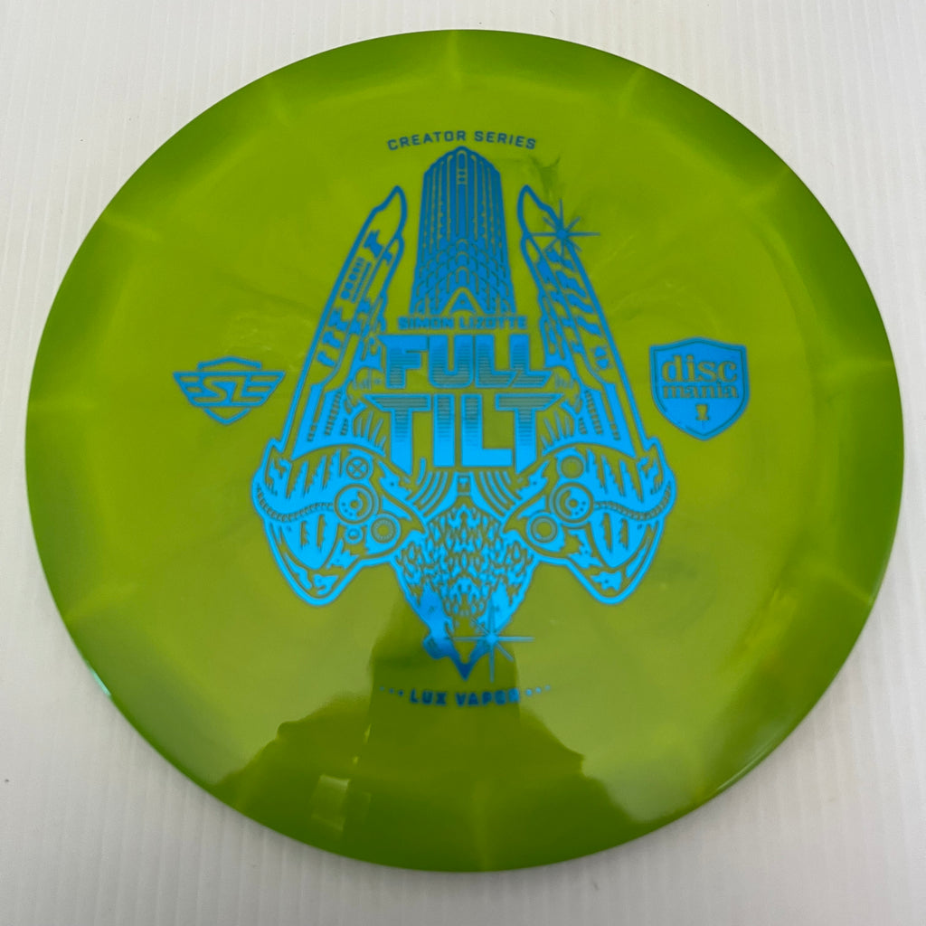 Discmania Simon Lizotte Creator Series Lux Vapor Full Tilt 9/1/1/6