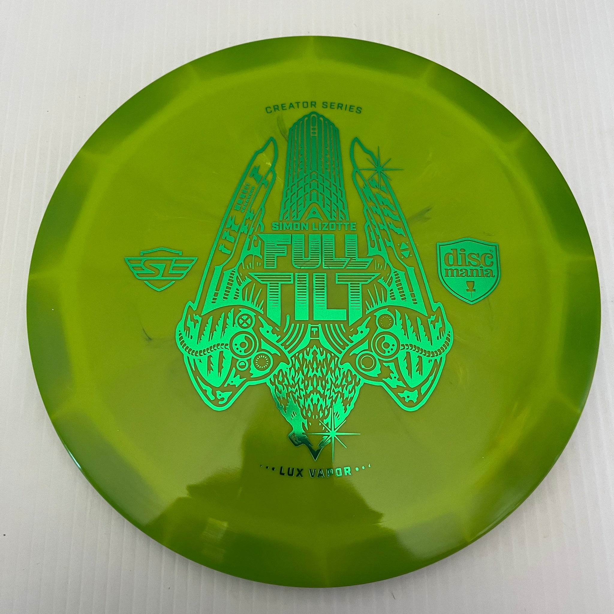 Discmania Simon Lizotte Creator Series Lux Vapor Full Tilt 9/1/1/6