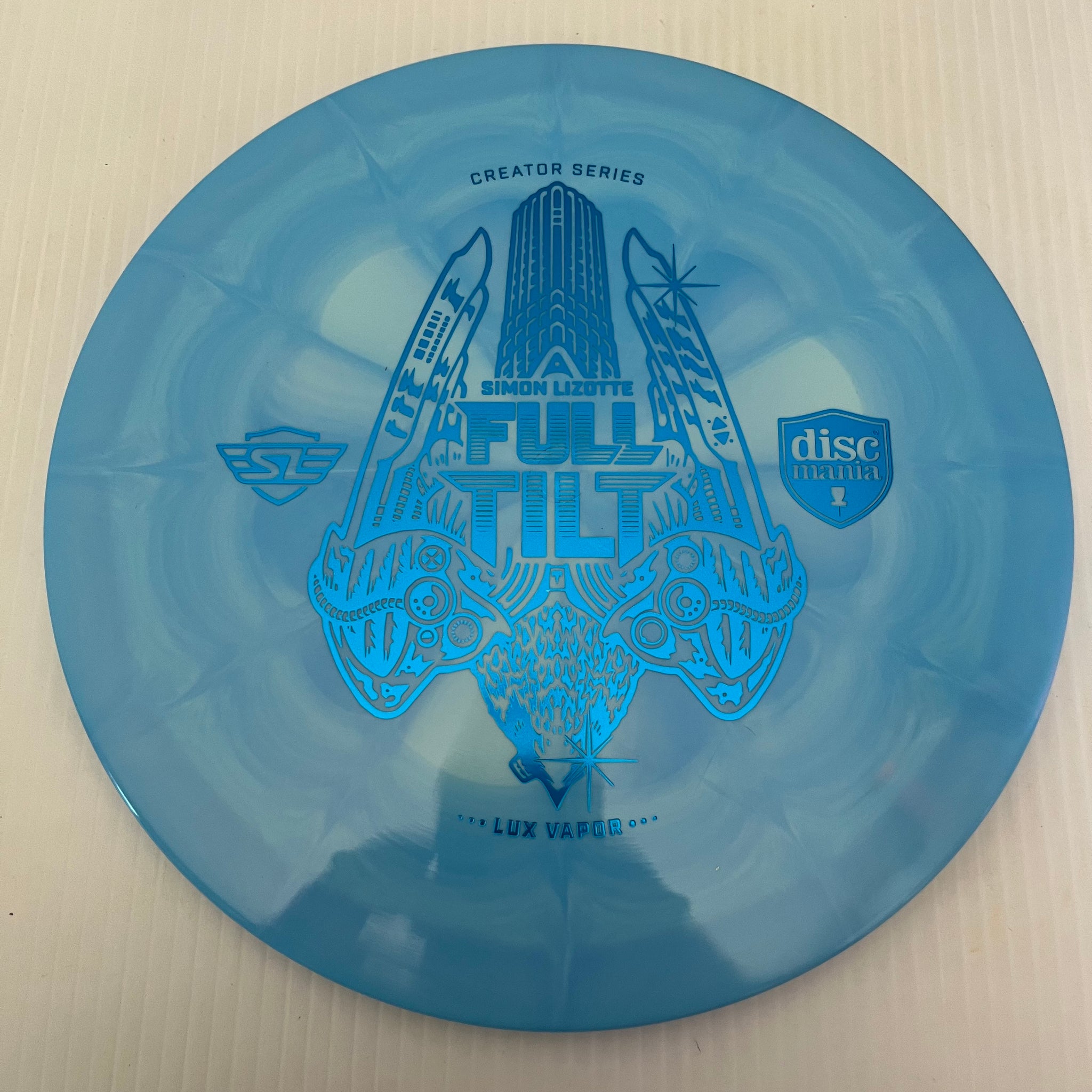 Discmania Full Tilt Simon Lizotte Triumph series Lux vapor, deals Green, 176g