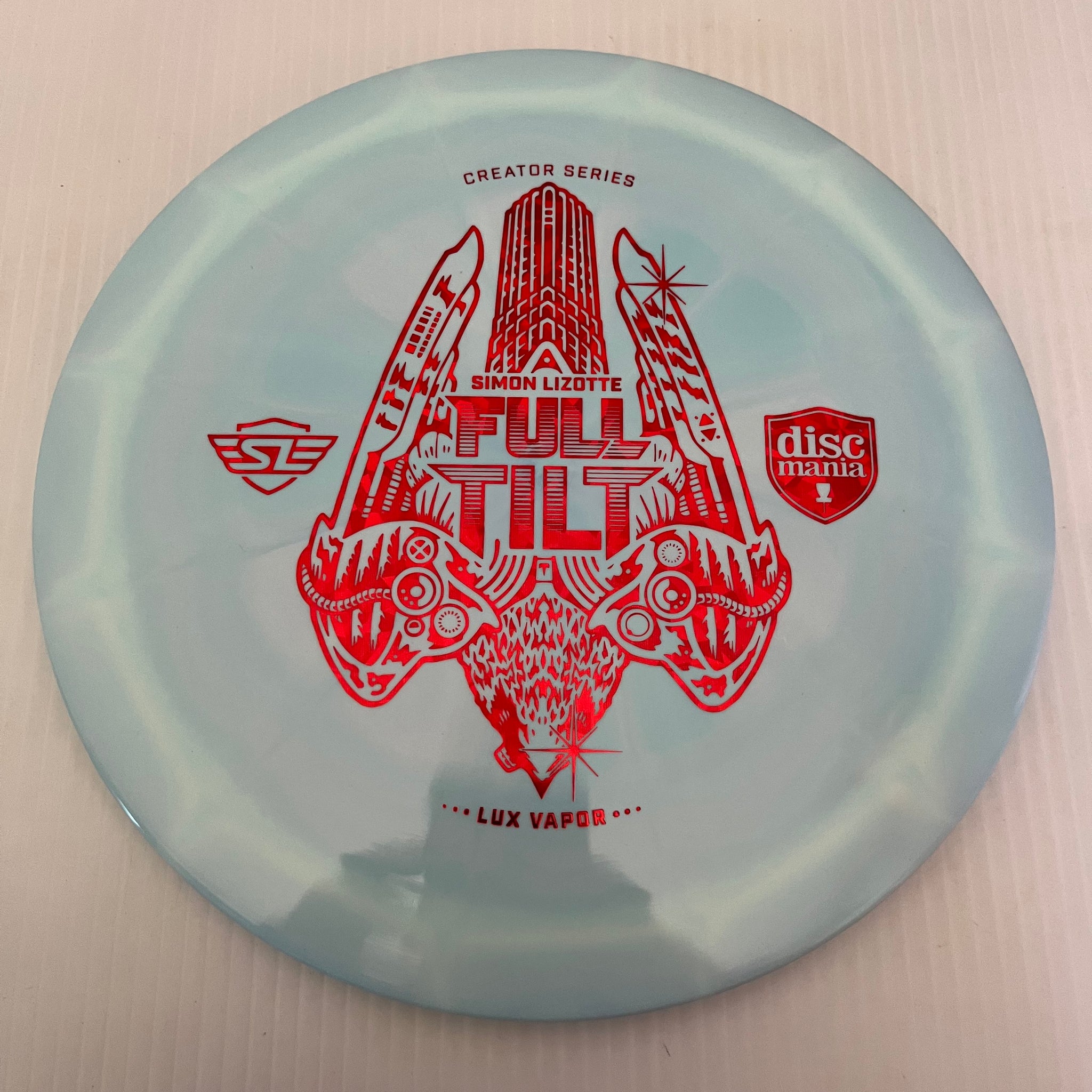 Discmania Simon Lizotte Creator Series Lux Vapor Full Tilt 9/1/1/6