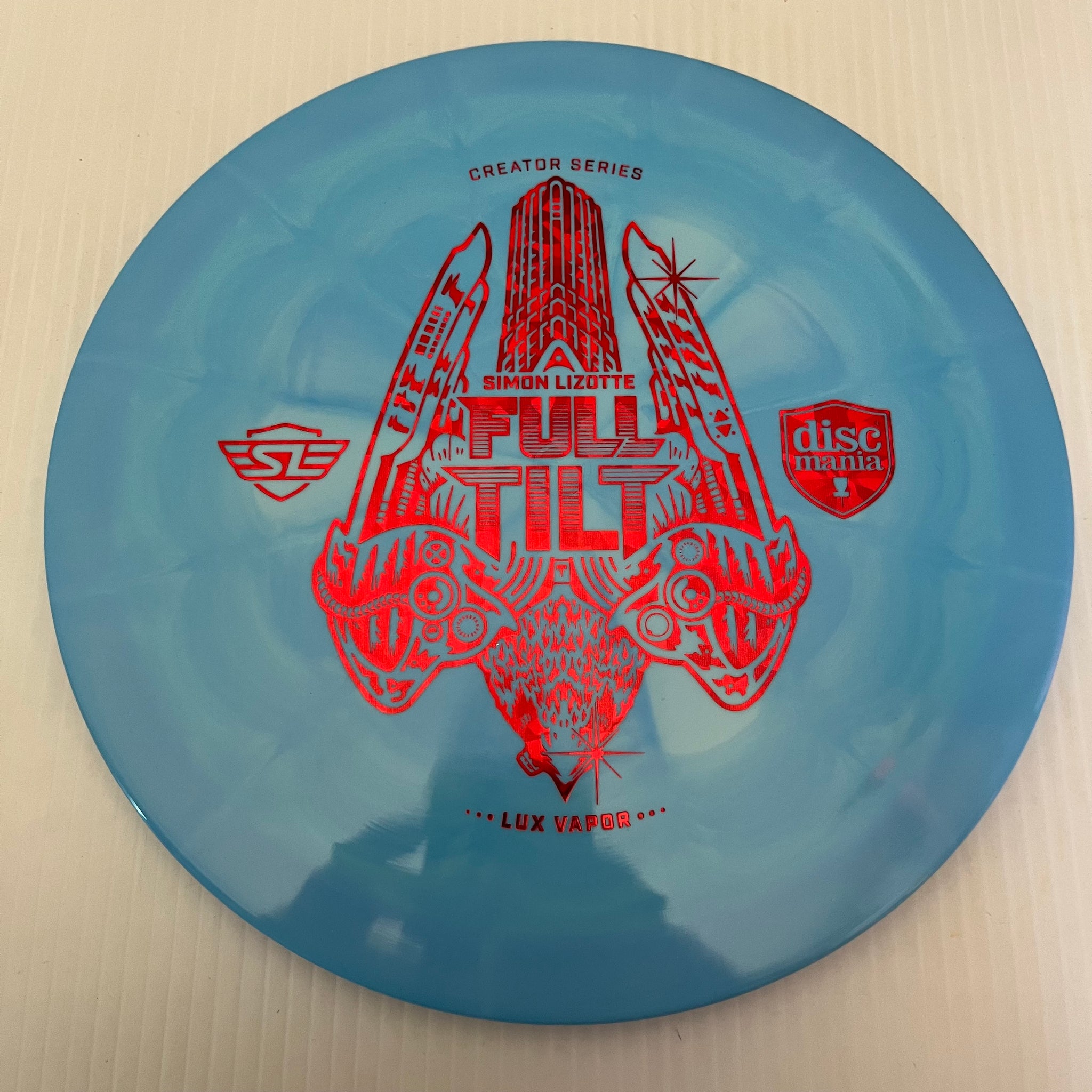 Discmania Simon Lizotte Creator Series Lux Vapor Full Tilt 9/1/1/6