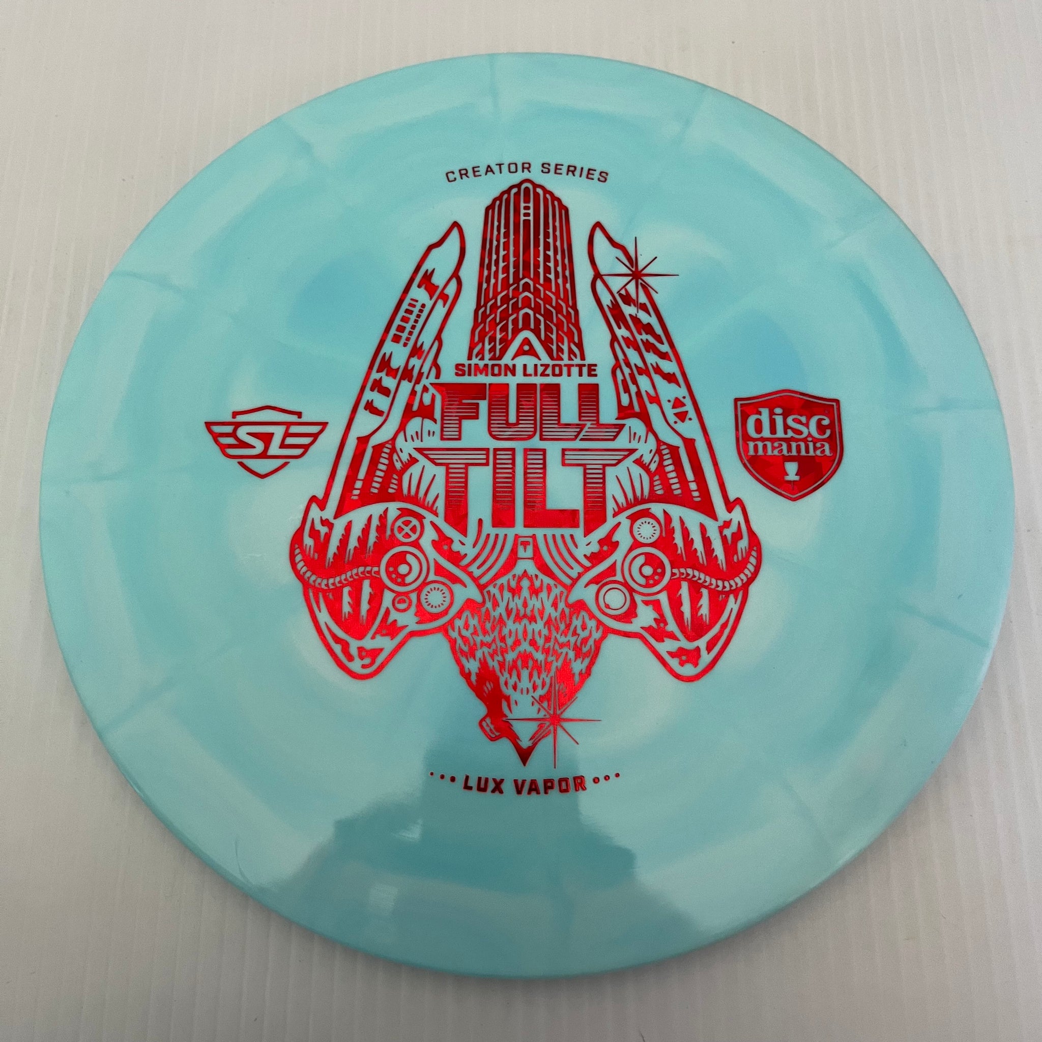 Discmania Simon Lizotte Creator Series Lux Vapor Full Tilt 9/1/1/6