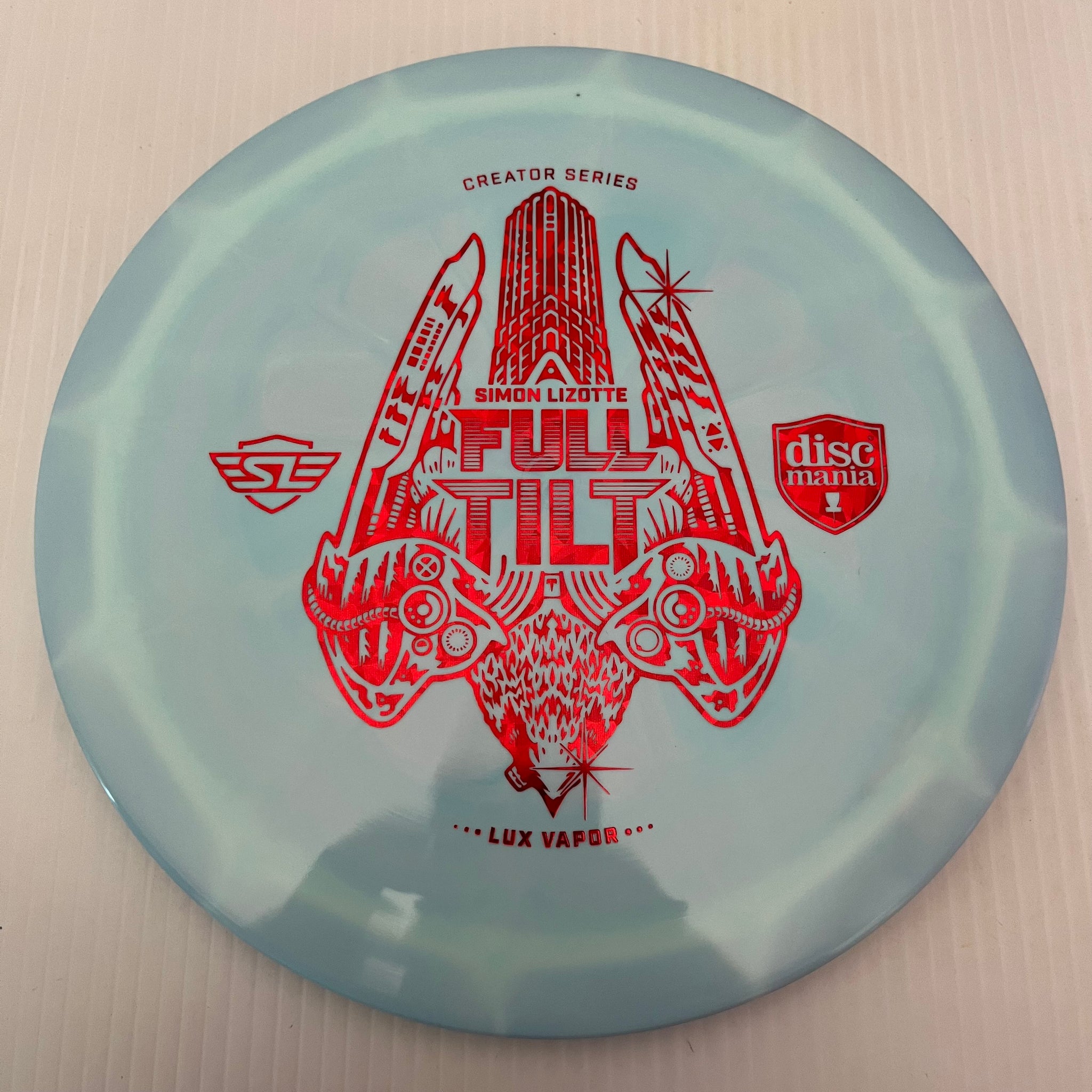 Discmania Simon Lizotte Creator Series Lux Vapor Full Tilt 9/1/1/6