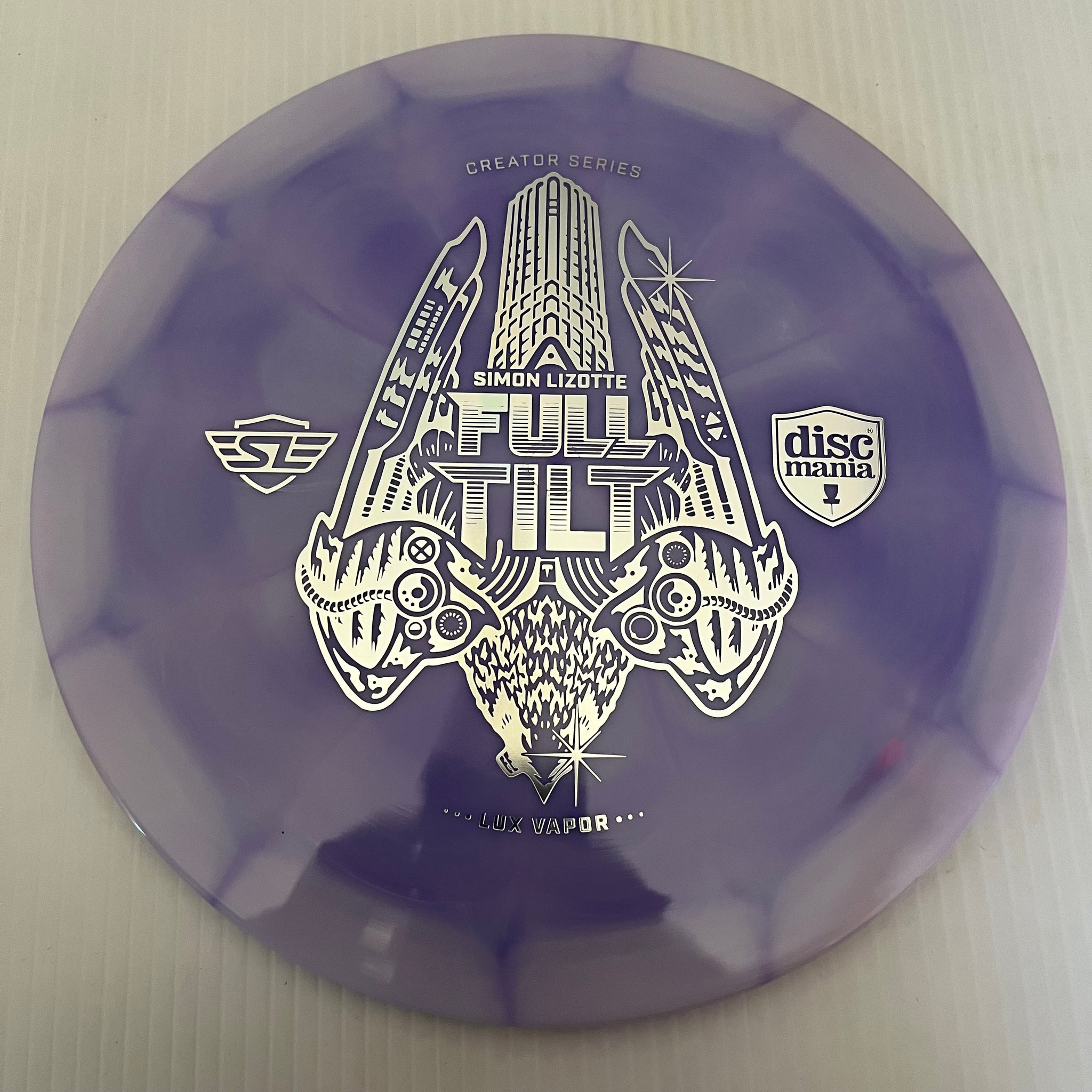 Discmania Simon Lizotte Creator Series Lux Vapor Full Tilt 9/1/1/6