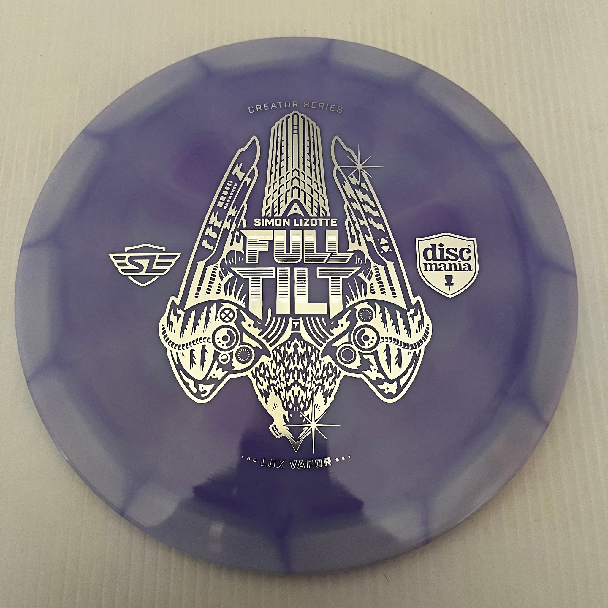 Discmania Simon Lizotte Creator Series Lux Vapor Full Tilt 9/1/1/6