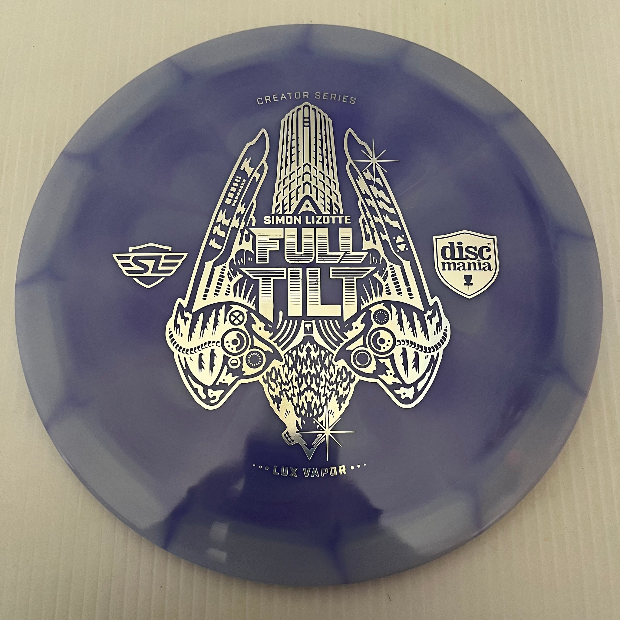 Discmania Simon Lizotte Creator Series Lux Vapor Full Tilt 9/1/1/6