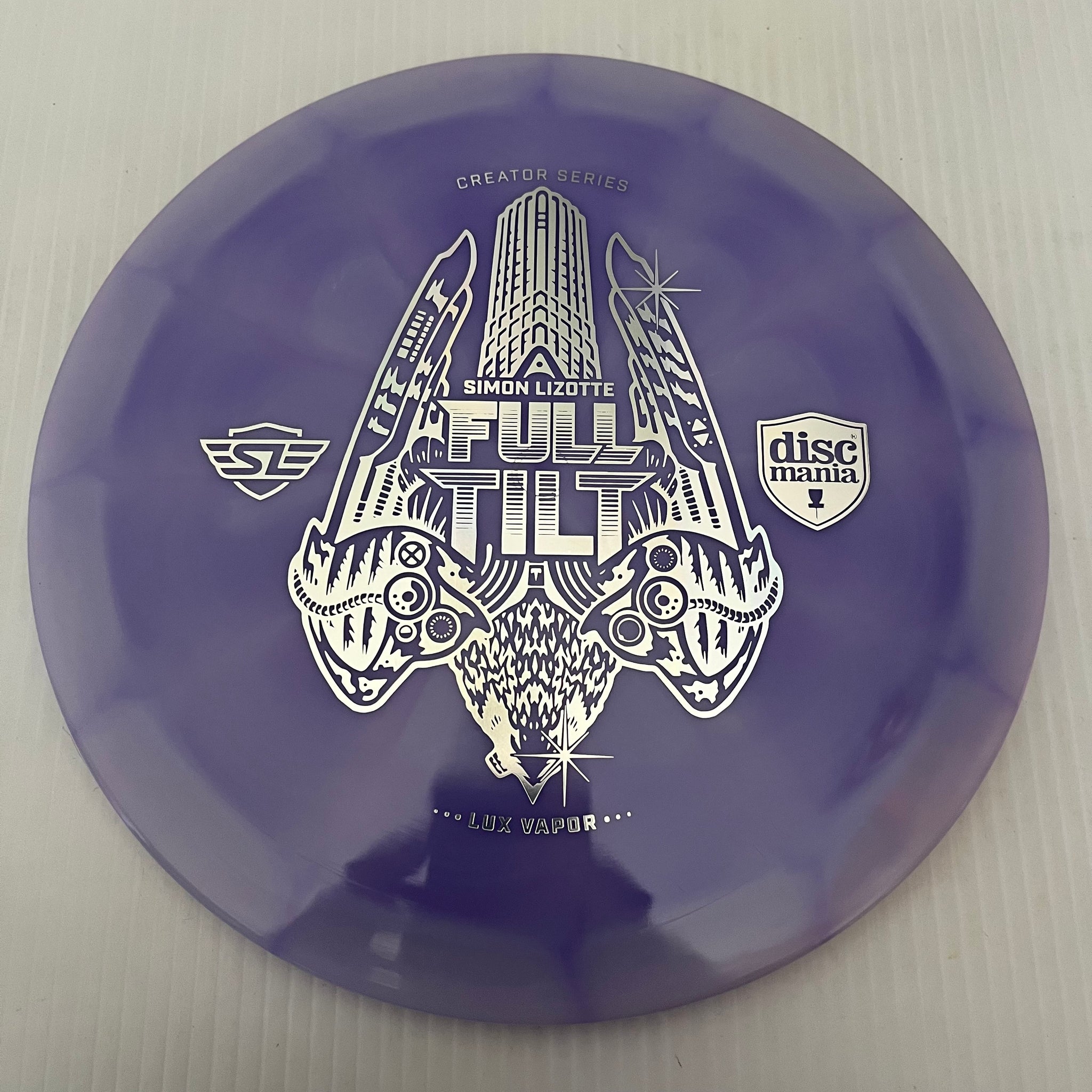 Discmania Simon Lizotte Creator Series Lux Vapor Full Tilt 9/1/1/6
