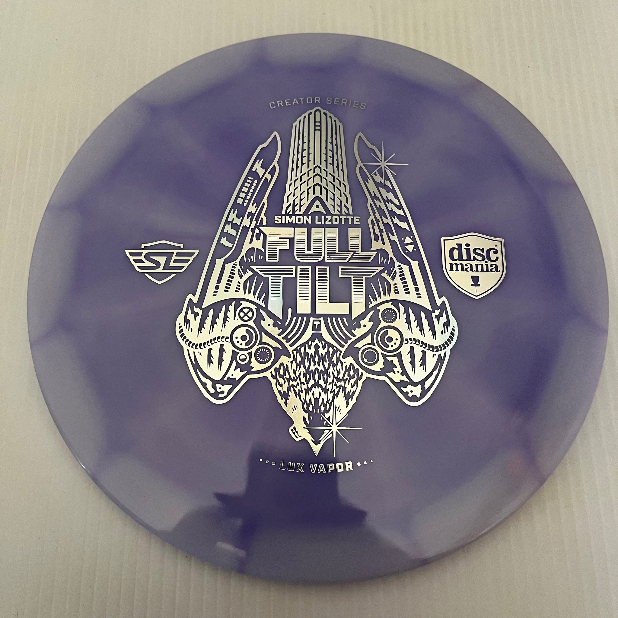Discmania Simon Lizotte Creator Series Lux Vapor Full Tilt 9/1/1/6