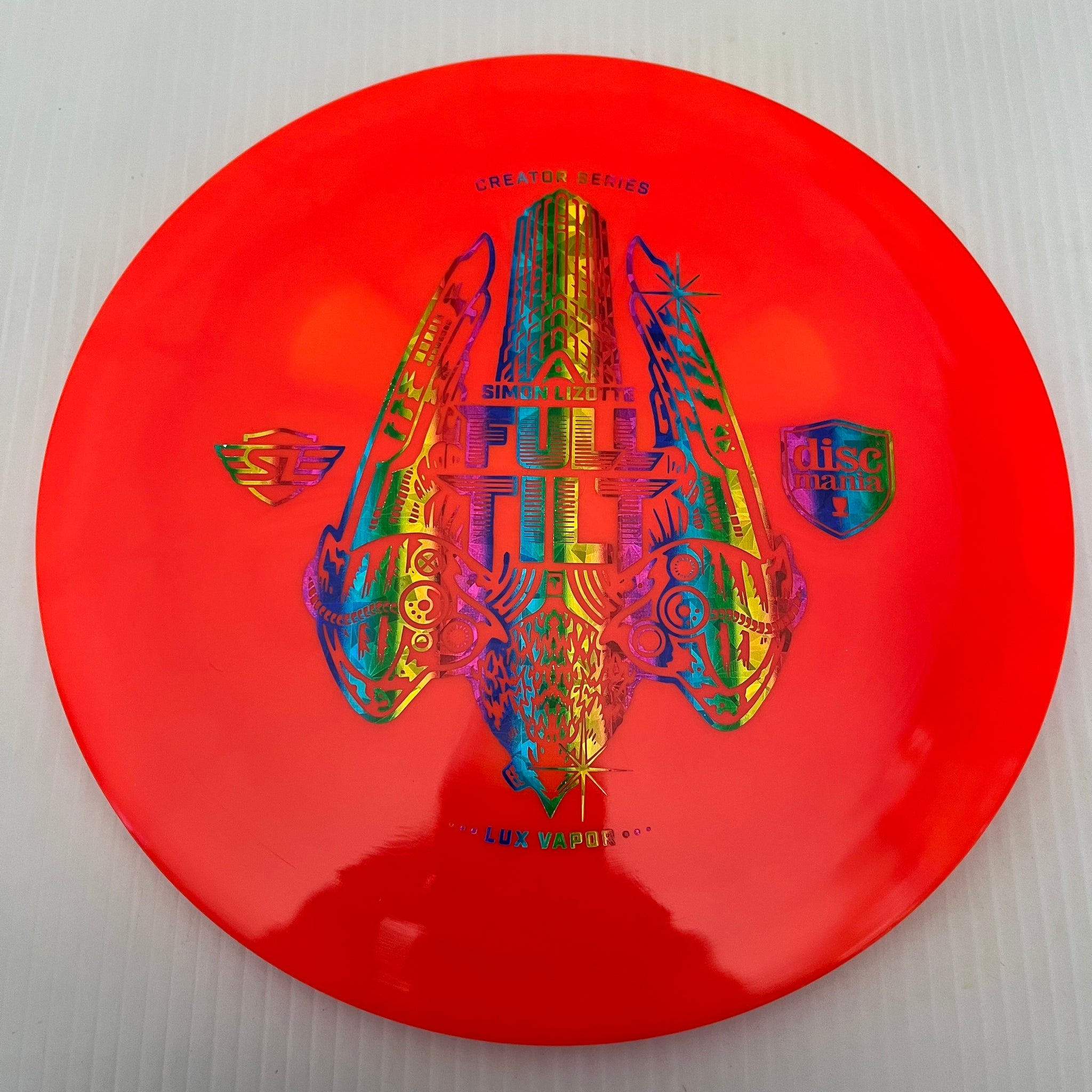 Discmania Simon Lizotte Creator Series Lux Vapor Full Tilt 9/1/1/6