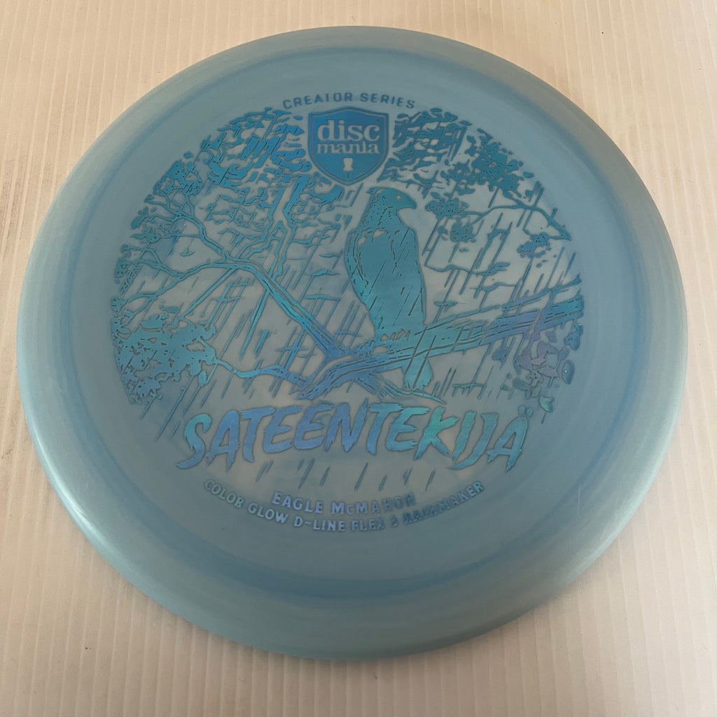 Discmania 2023 Eagle McMahon Creator Series Flex 3 Color Glow D-Line "Sateentekija" Rainmaker 2/3/0/0.5