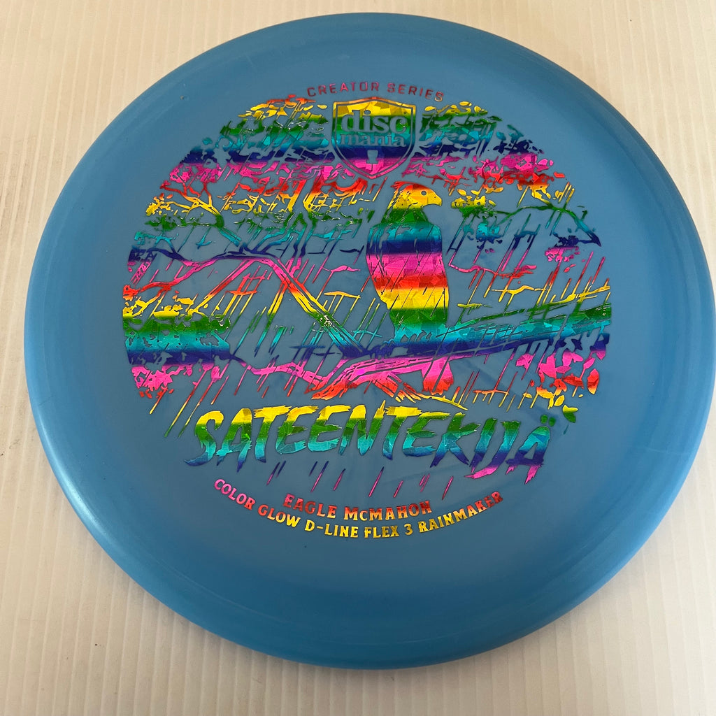 Discmania 2023 Eagle McMahon Creator Series Flex 3 Color Glow D-Line "Sateentekija" Rainmaker 2/3/0/0.5