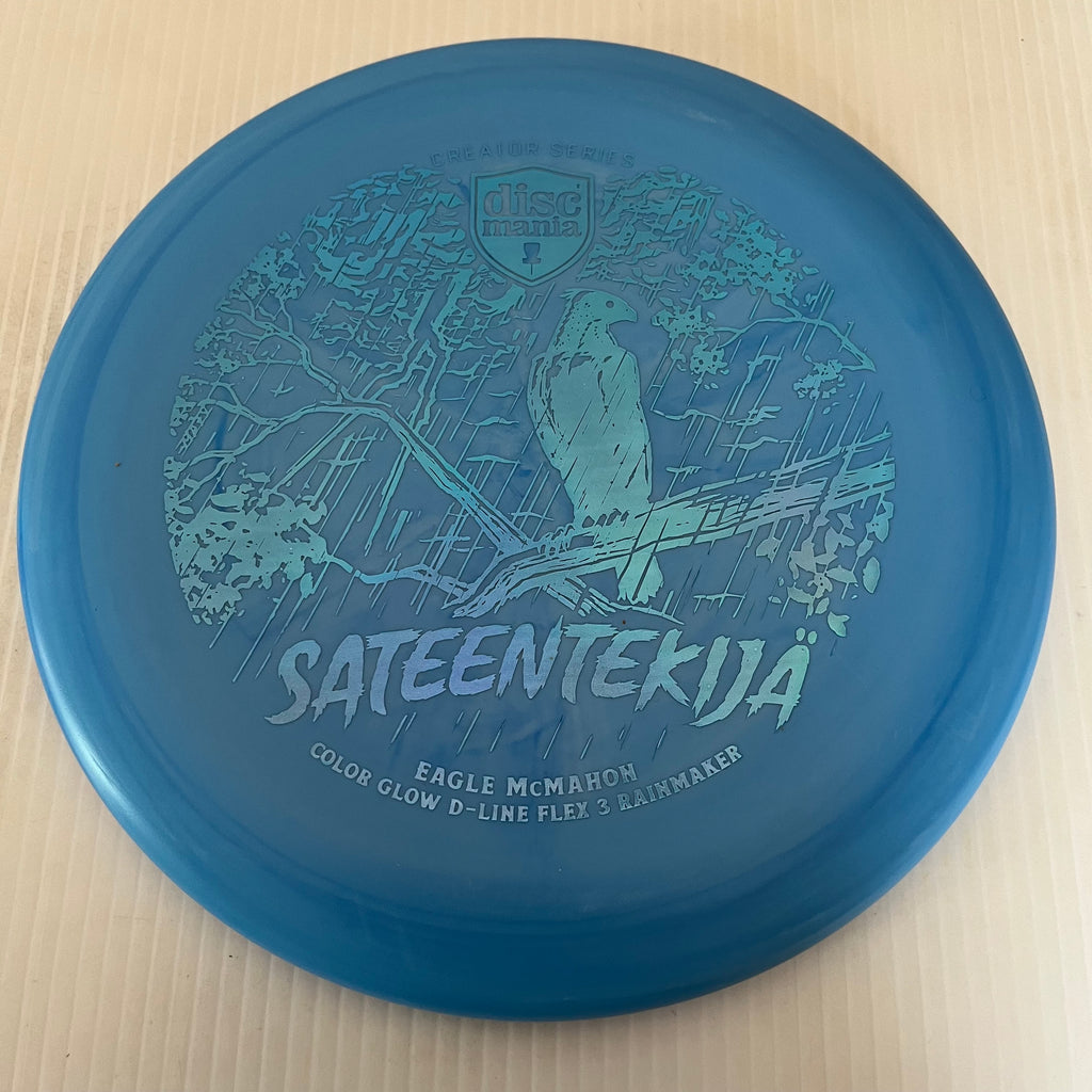 Discmania 2023 Eagle McMahon Creator Series Flex 3 Color Glow D-Line "Sateentekija" Rainmaker 2/3/0/0.5