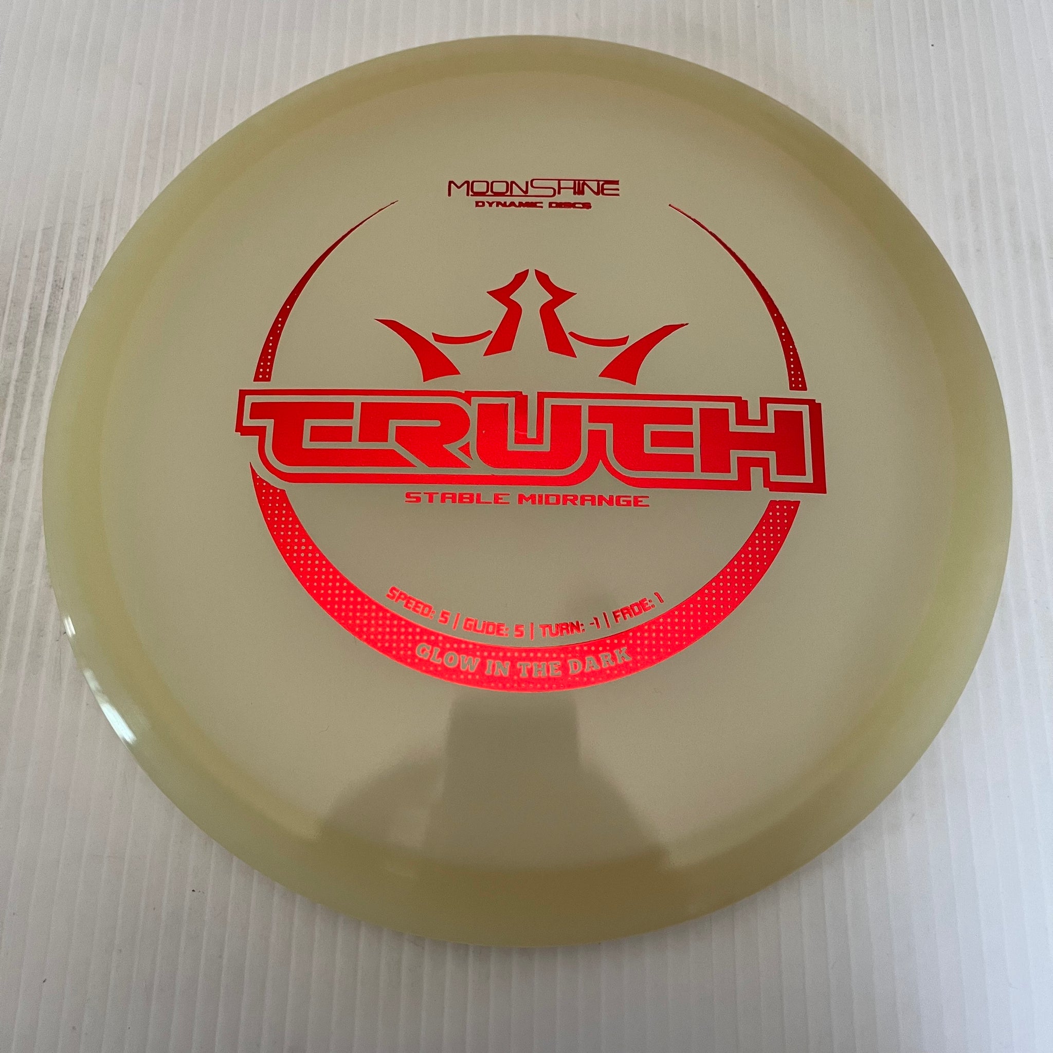 Dynamic Discs Lucid Moonshine Glow Truth 5/5/-1/1