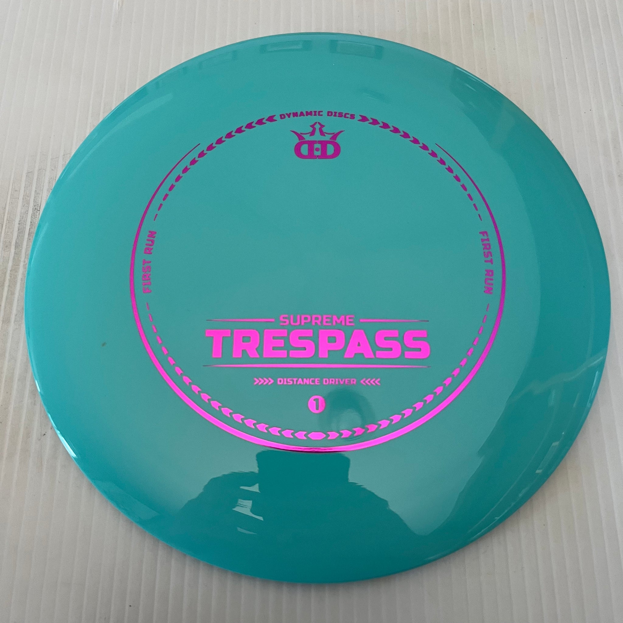 Dynamic Discs First Run Supreme Trespass 12/5/-0.5/3