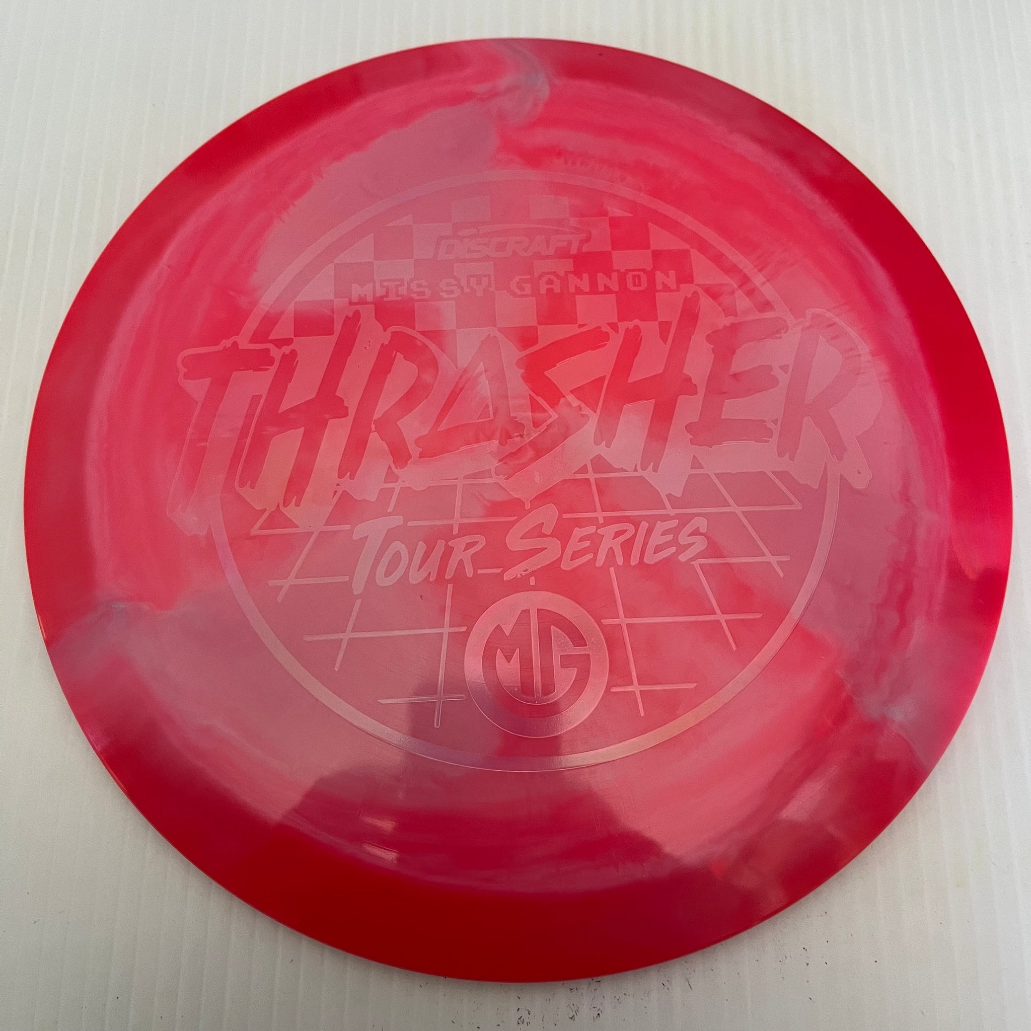 Discraft 2022 Missy Gannon Tour Series Swirly ESP Thrasher 12/5/-3/2