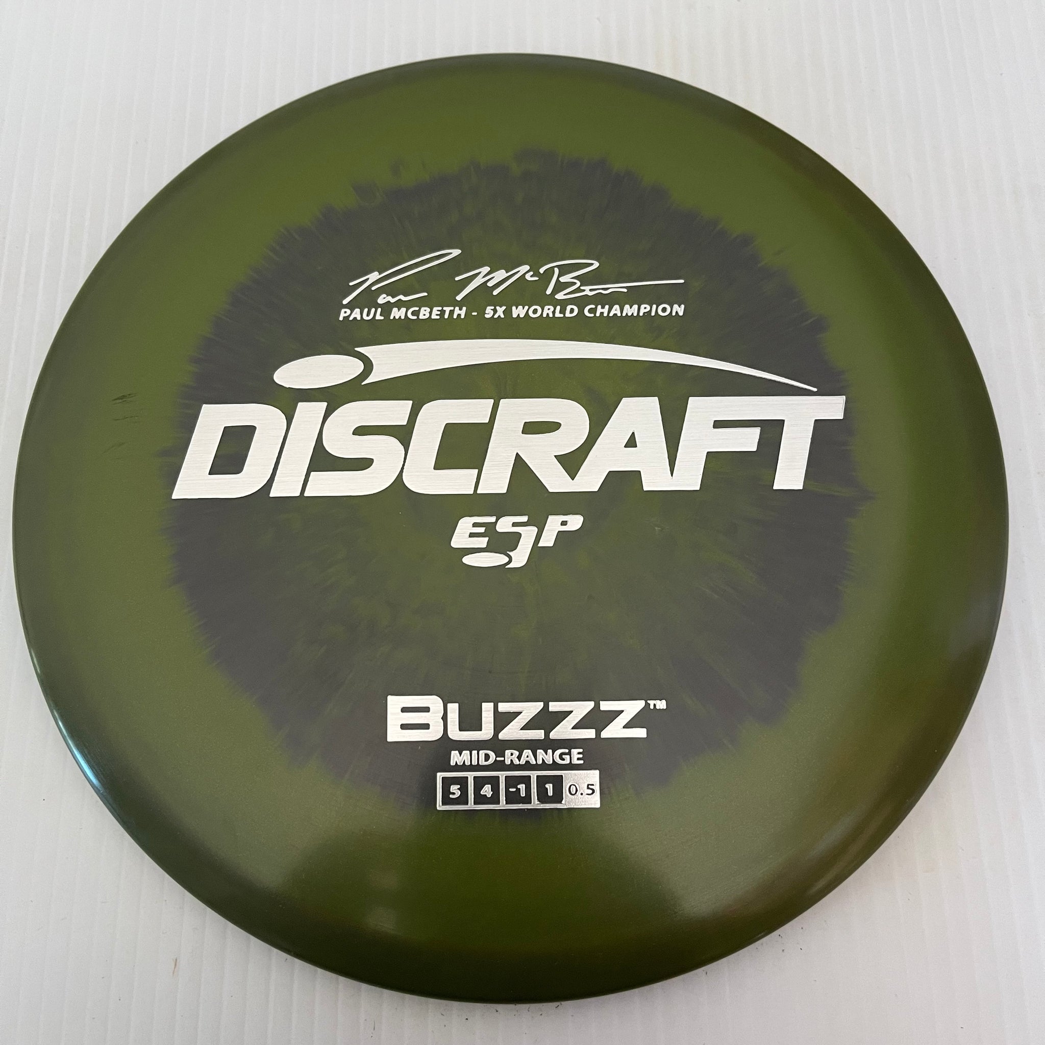 Discraft 5x Paul McBeth ESP Buzzz 5/4/-1/1 (175-176g)