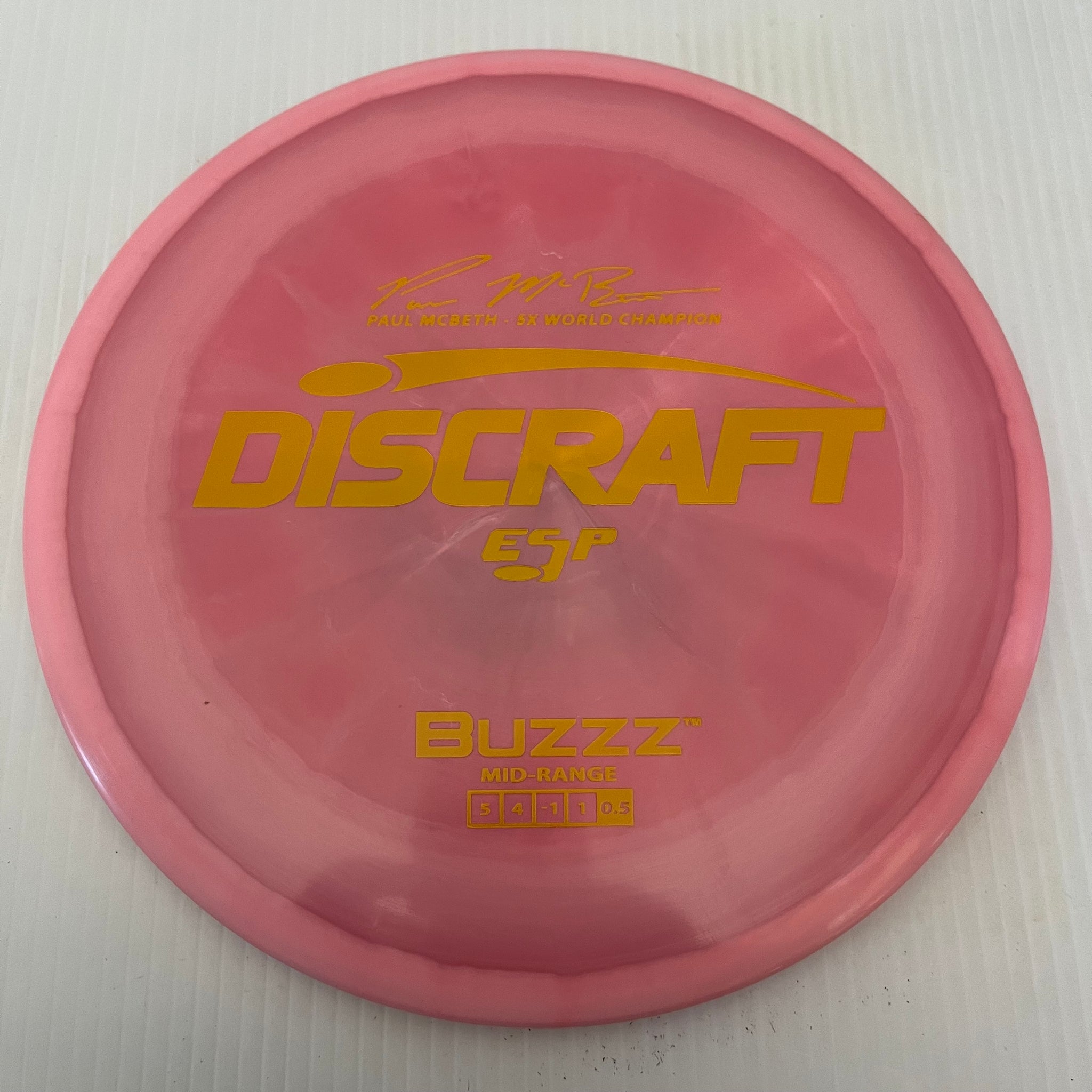Discraft 5x Paul McBeth ESP Buzzz 5/4/-1/1 (175-176g)