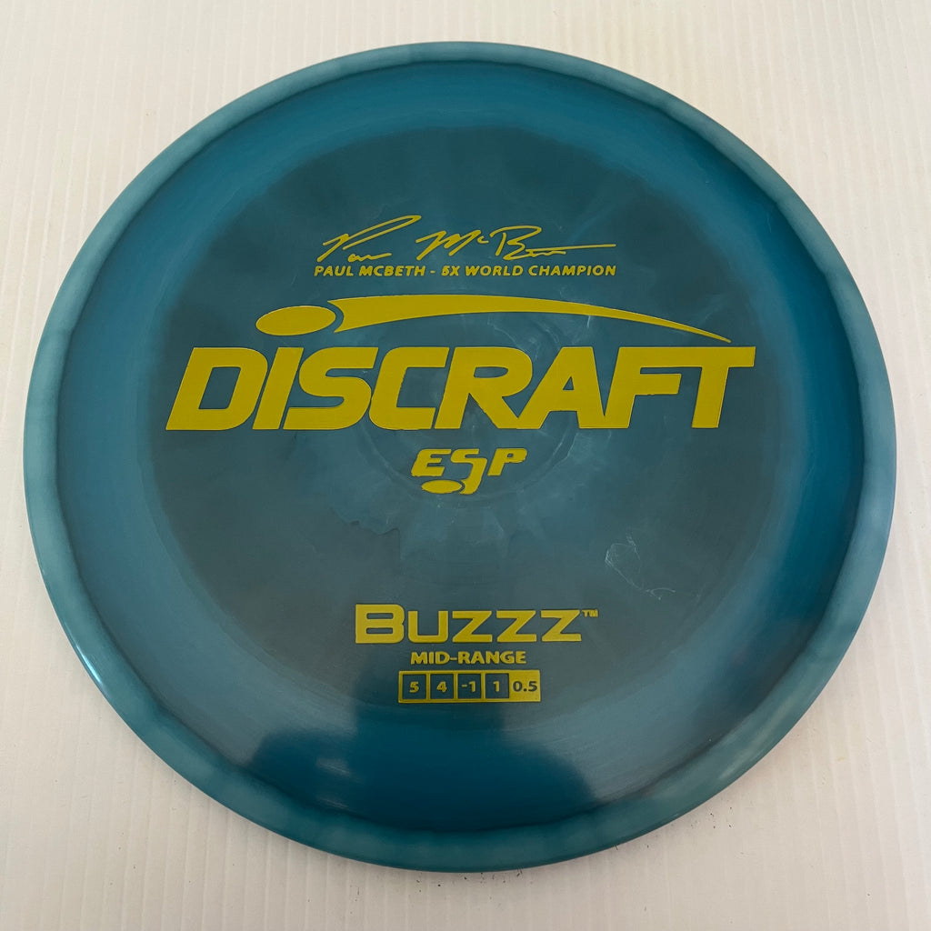 Discraft 5x Paul McBeth ESP Buzzz 5/4/-1/1 (175-176g)