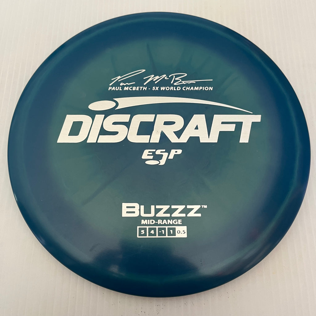 Discraft 5x Paul McBeth ESP Buzzz 5/4/-1/1 (175-176g)