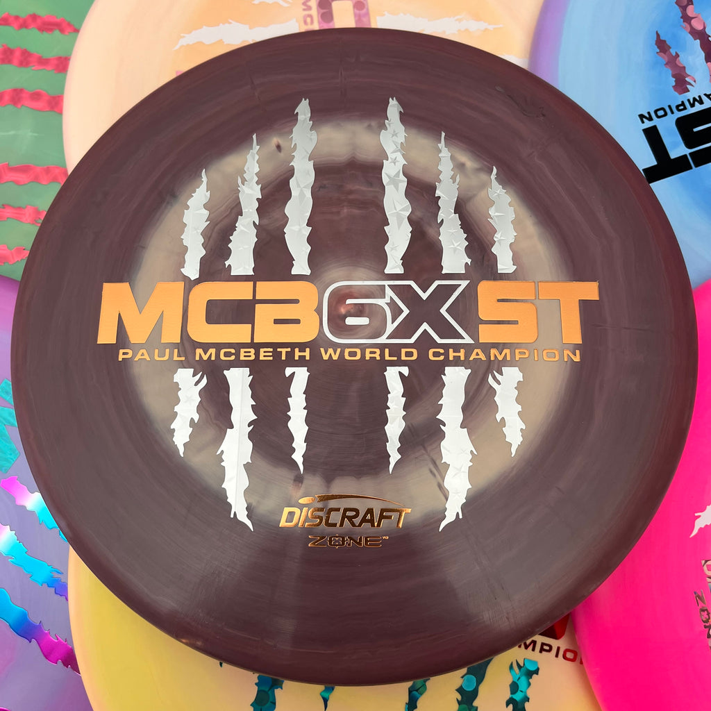 Discraft Paul McBeth 6x Claws Swirly ESP Zone 4/3/0/3