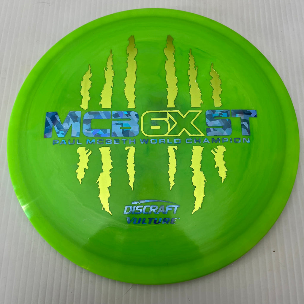 Discraft Paul McBeth 6x Claws Swirly ESP Vulture 10/5/0/2