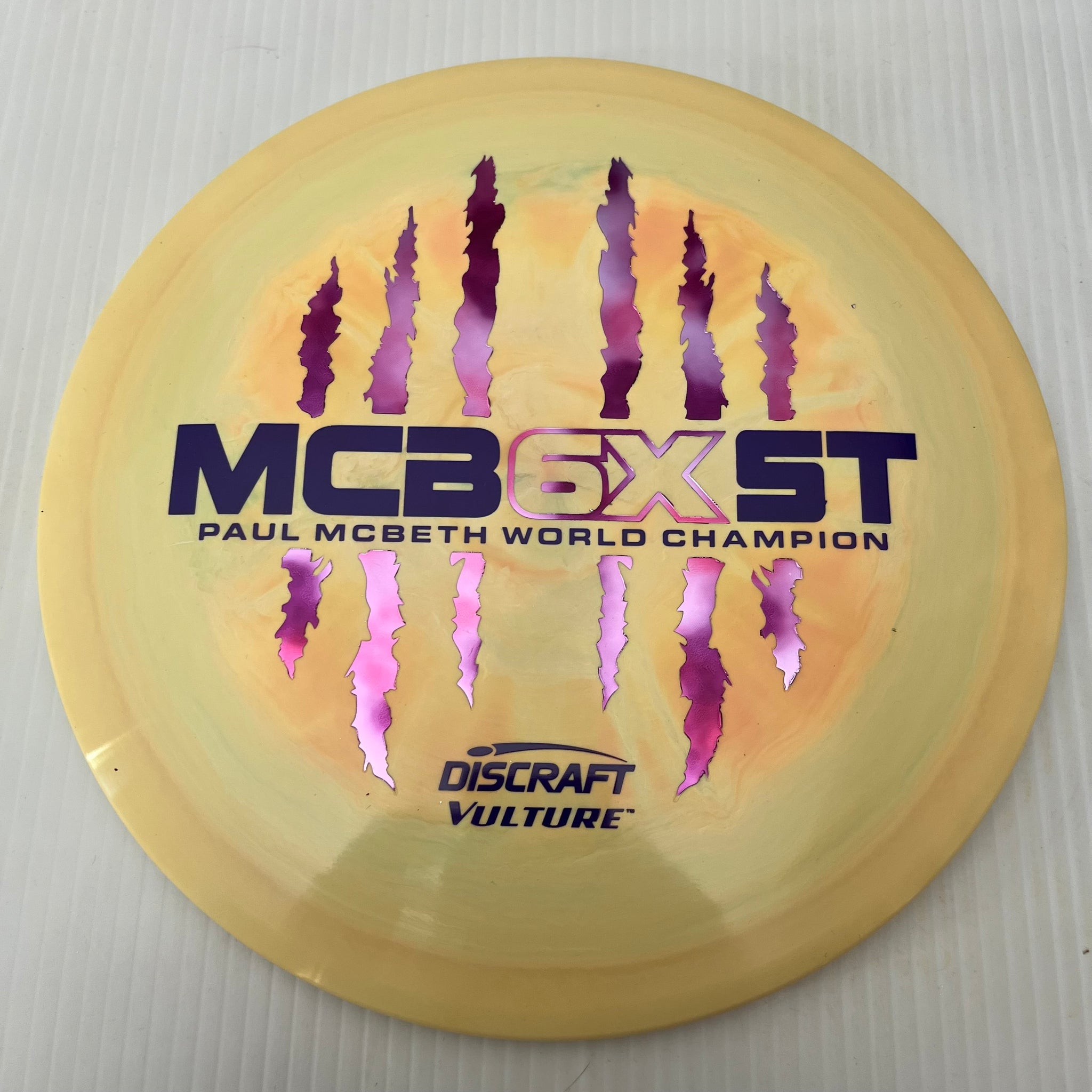 Discraft Paul McBeth 6x Claws Swirly ESP Vulture 10/5/0/2