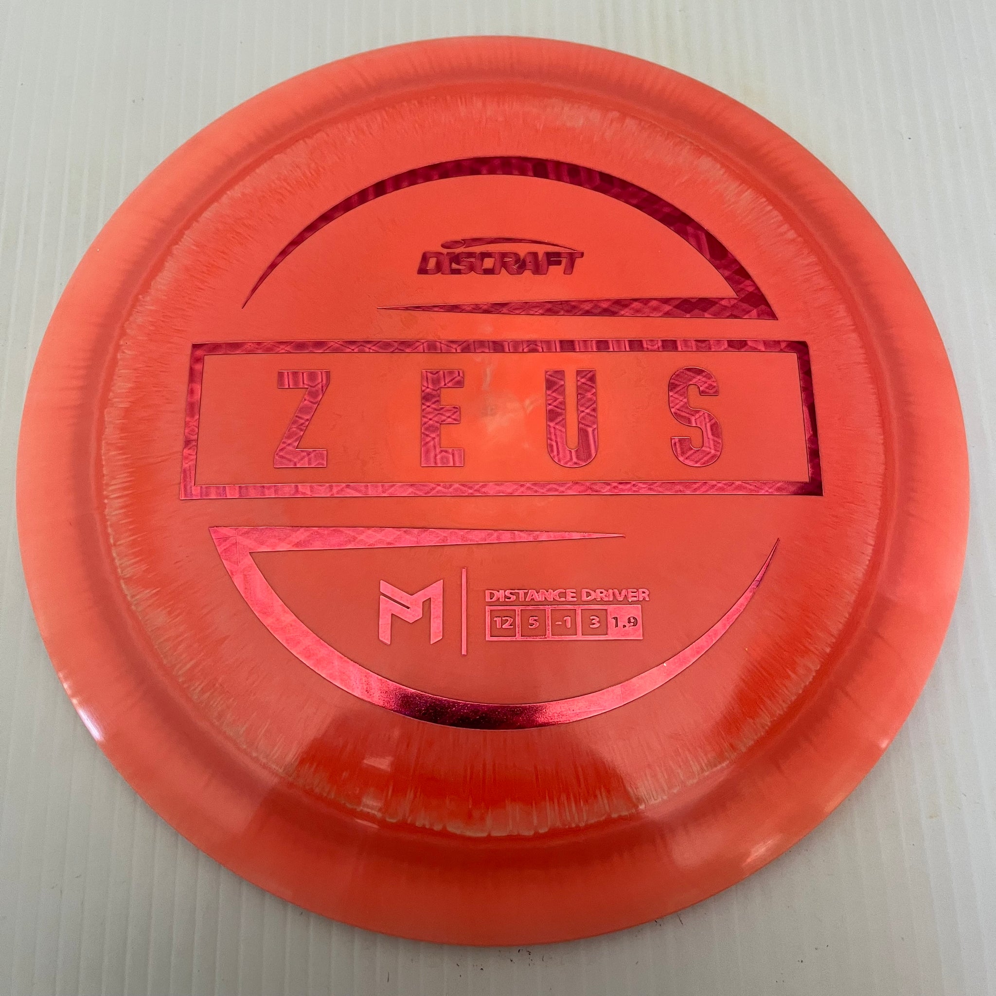 Discraft Paul McBeth Signature ESP Zeus 12/5/-1/3 (173-174g)