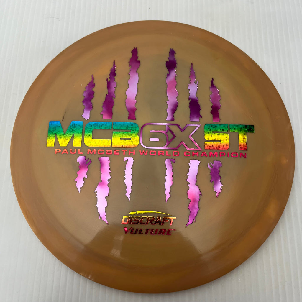 Discraft Paul McBeth 6x Claws Swirly ESP Vulture 10/5/0/2