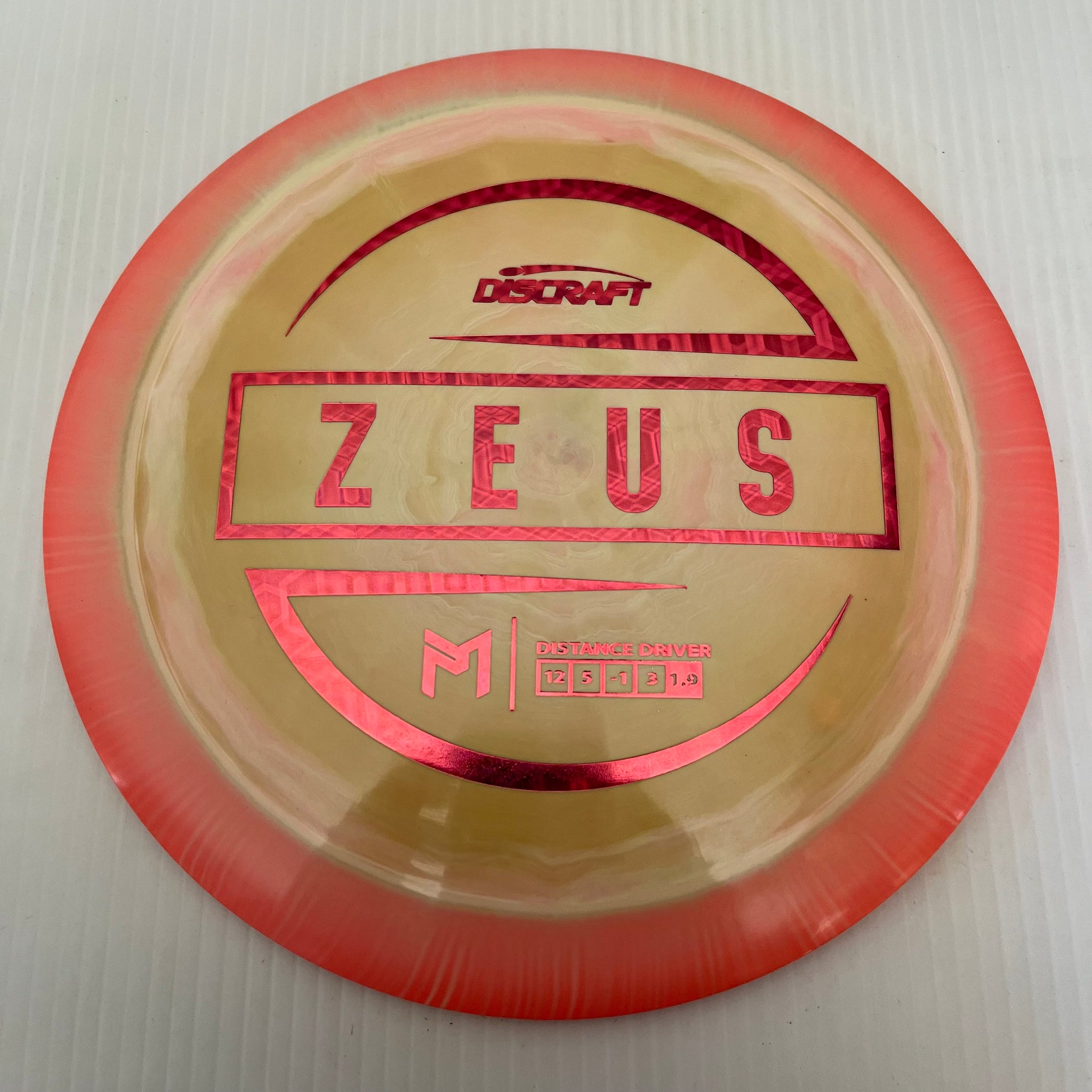Discraft Paul McBeth Signature ESP Zeus 12/5/-1/3 (173-174g)